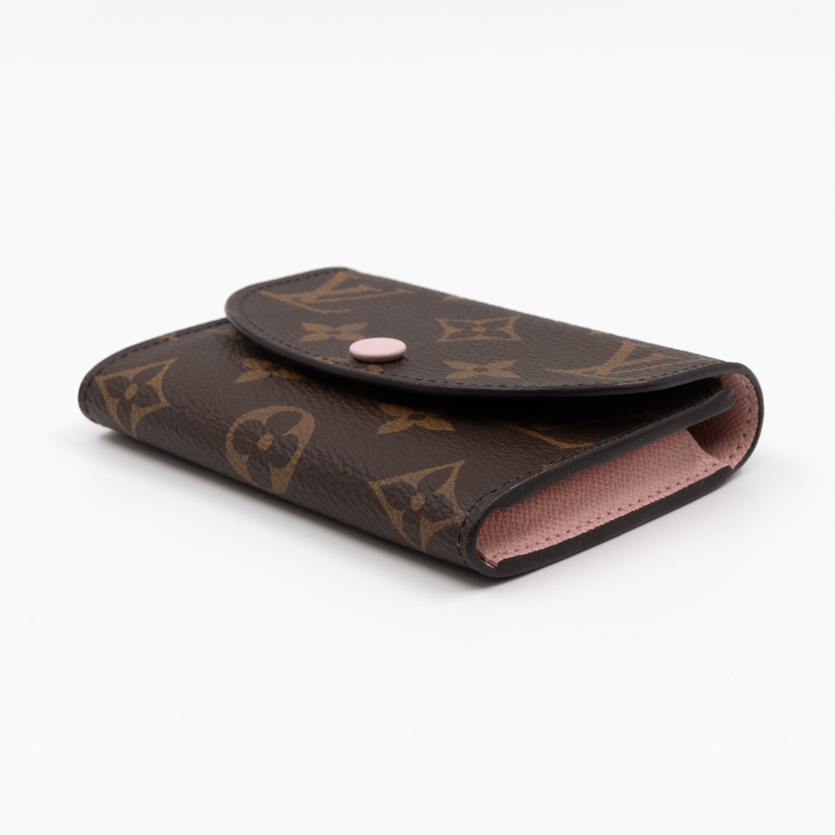 Rosalie Coin Purse Monogram Rose Ballerine
