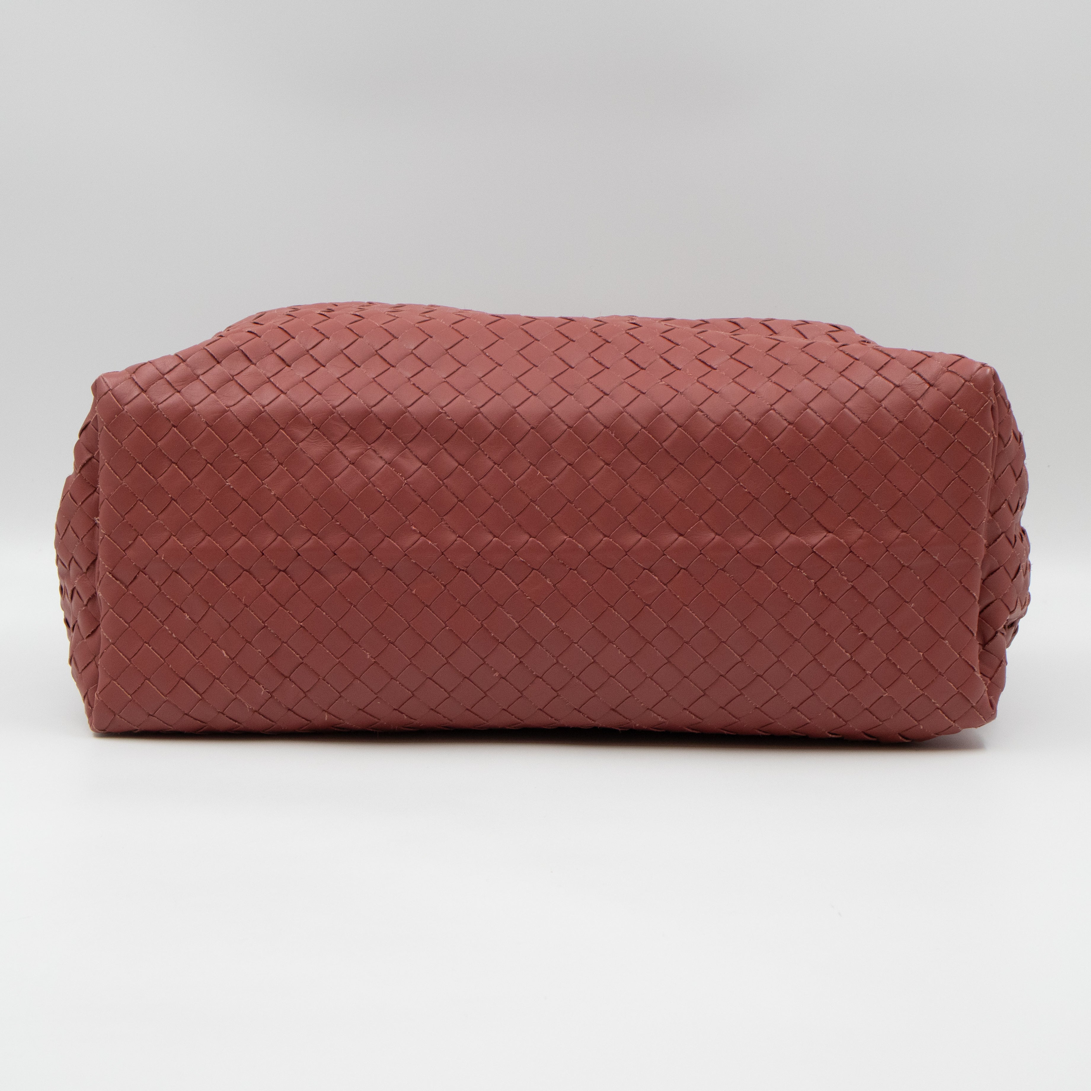 Sloane Hobo Bag Intrecciato Mauve Leather