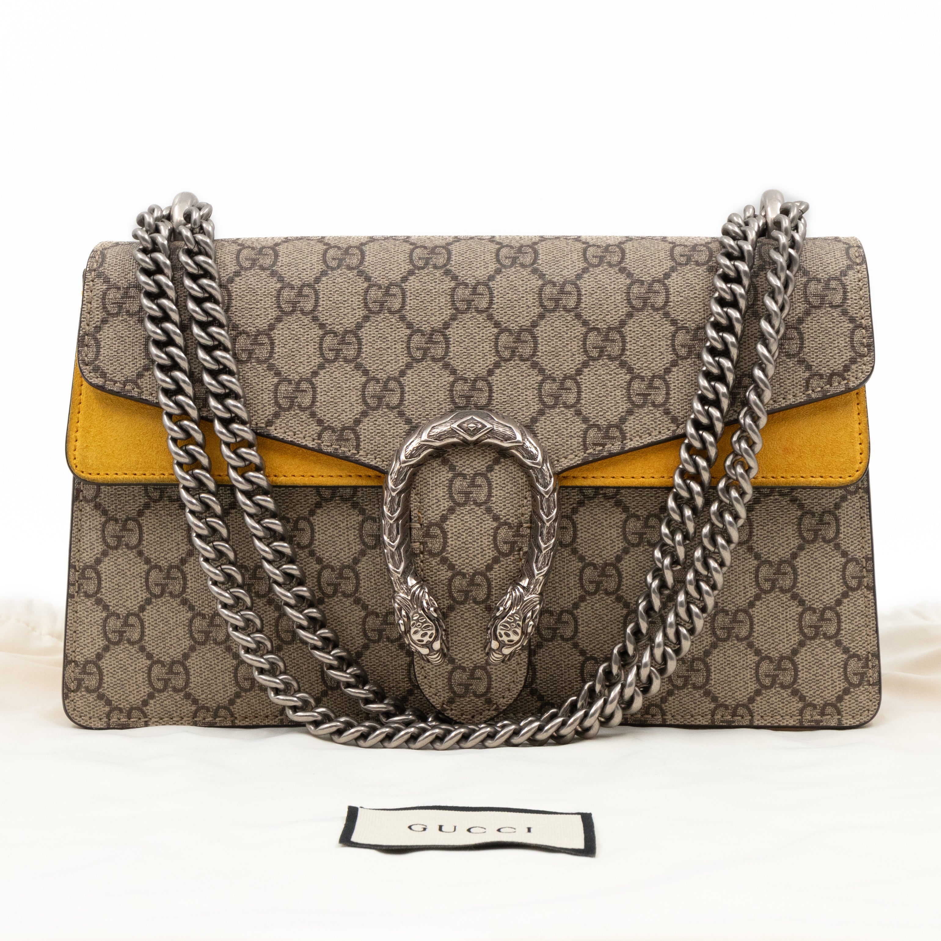 Dionysus Small GG Supreme Yellow