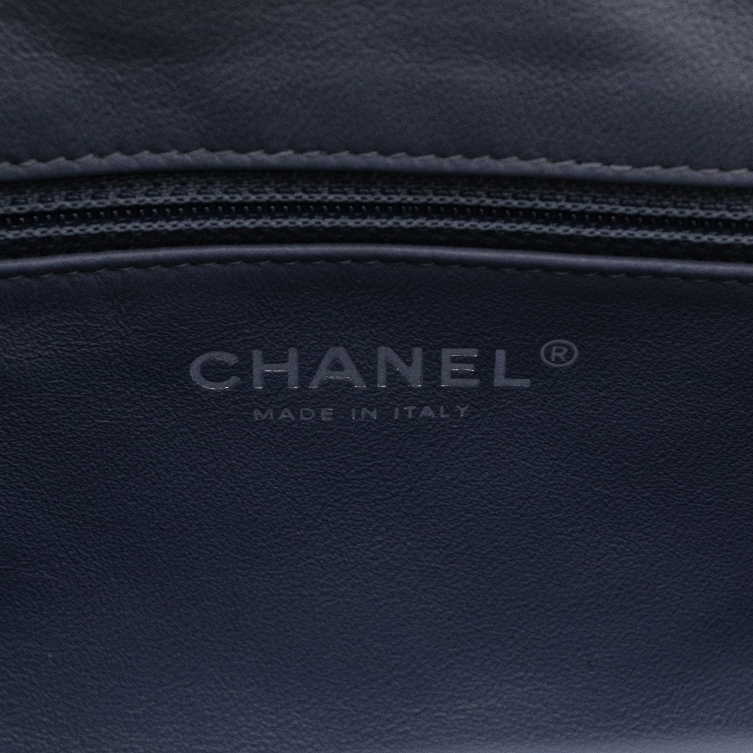 Timeless Clutch Quilted Lavender Blue Patent Leather