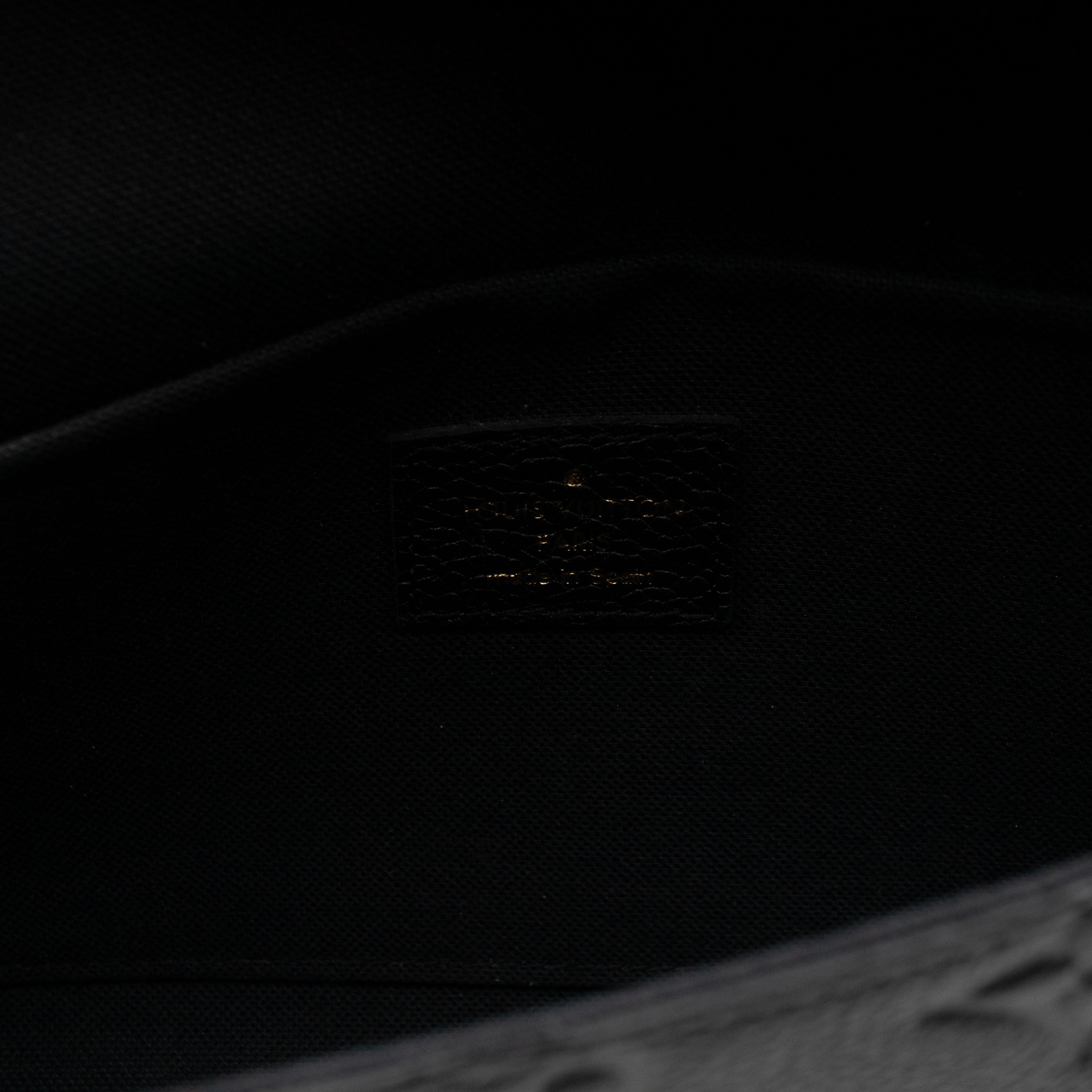 Pochette Felicie Monogram Empreinte Black