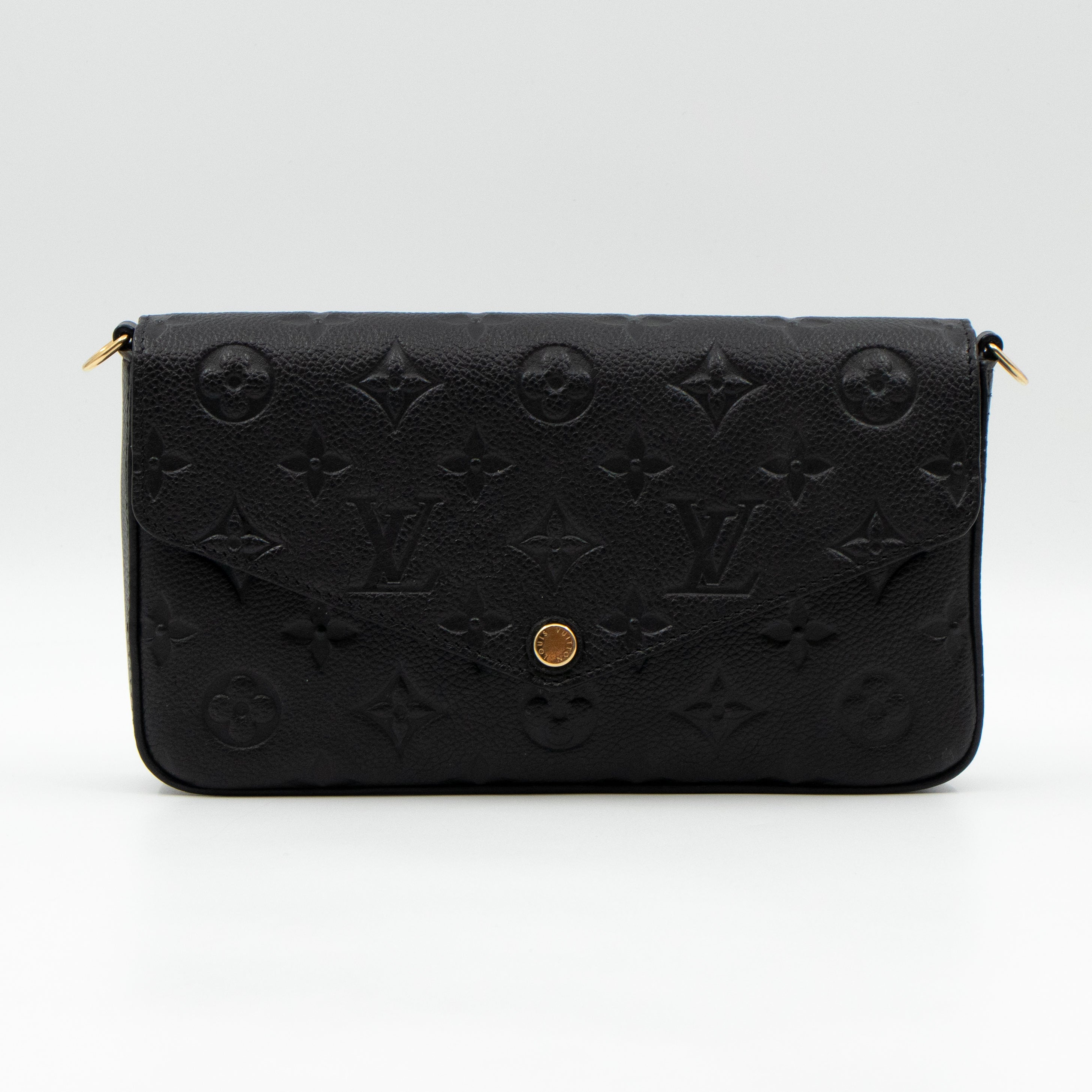 Pochette Felicie Monogram Empreinte Black