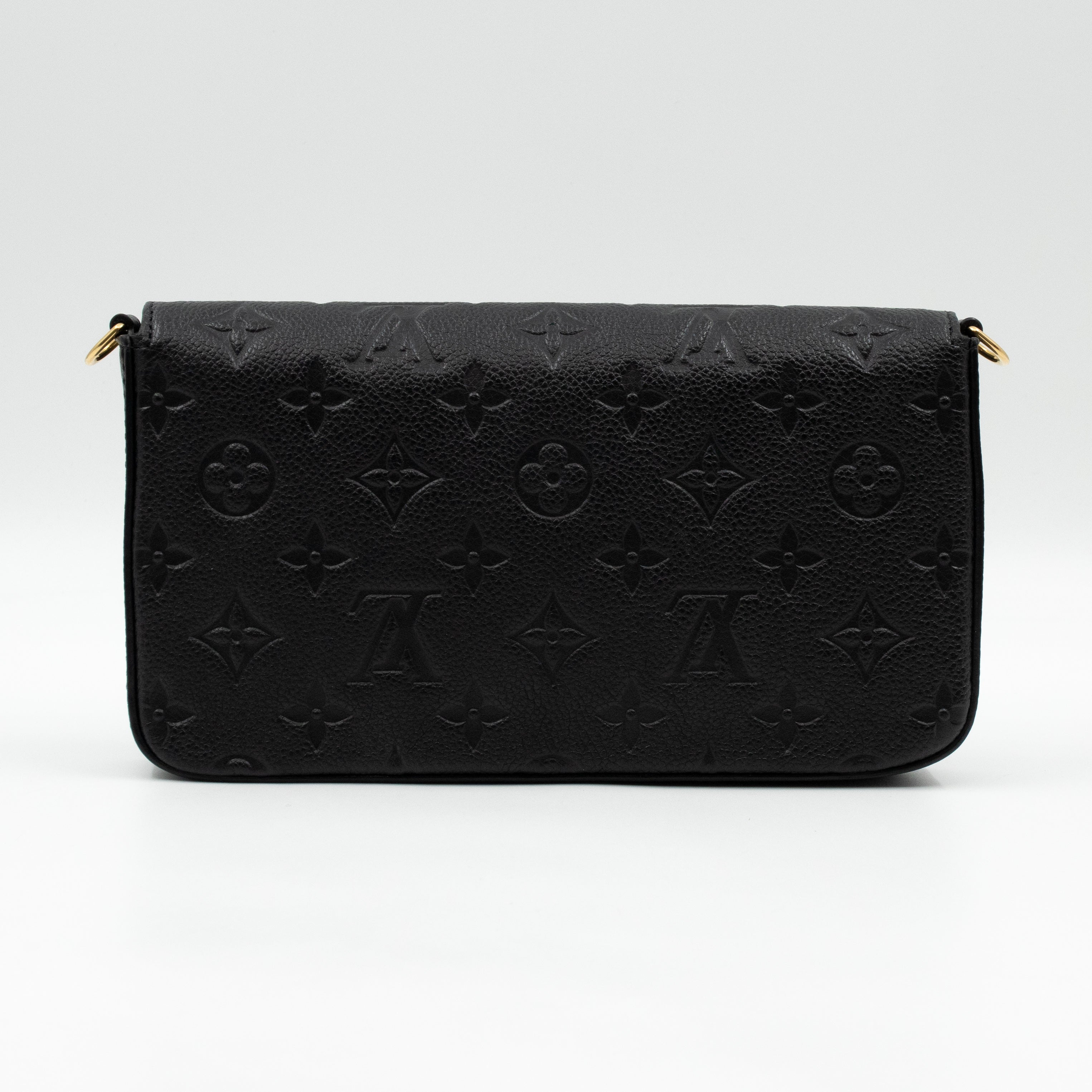 Pochette Felicie Monogram Empreinte Black