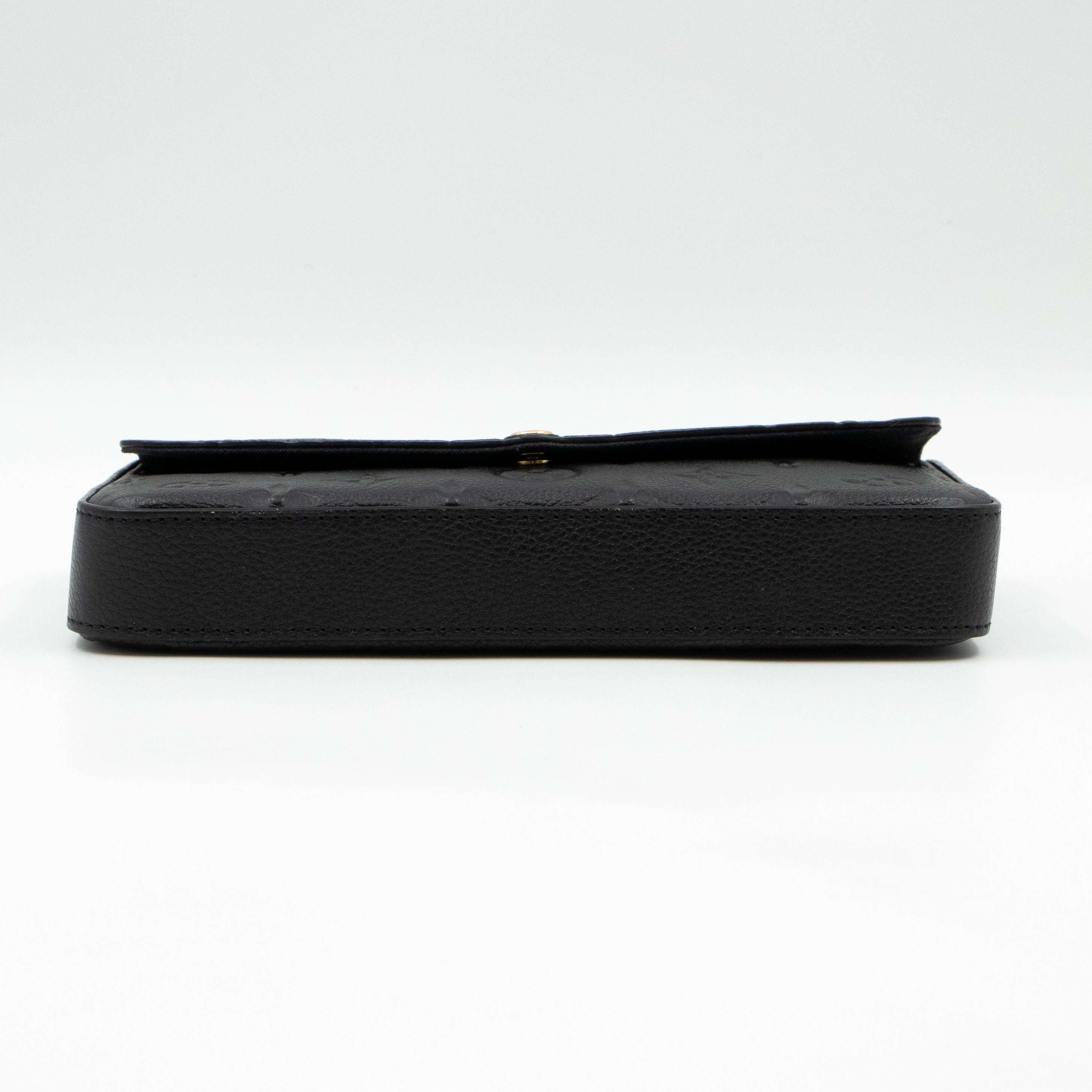 Pochette Felicie Monogram Empreinte Black