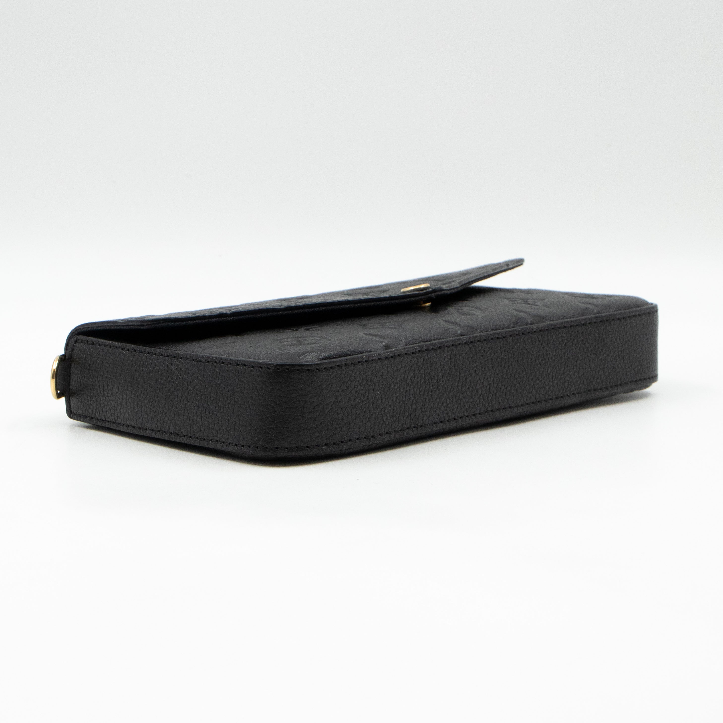 Pochette Felicie Monogram Empreinte Black