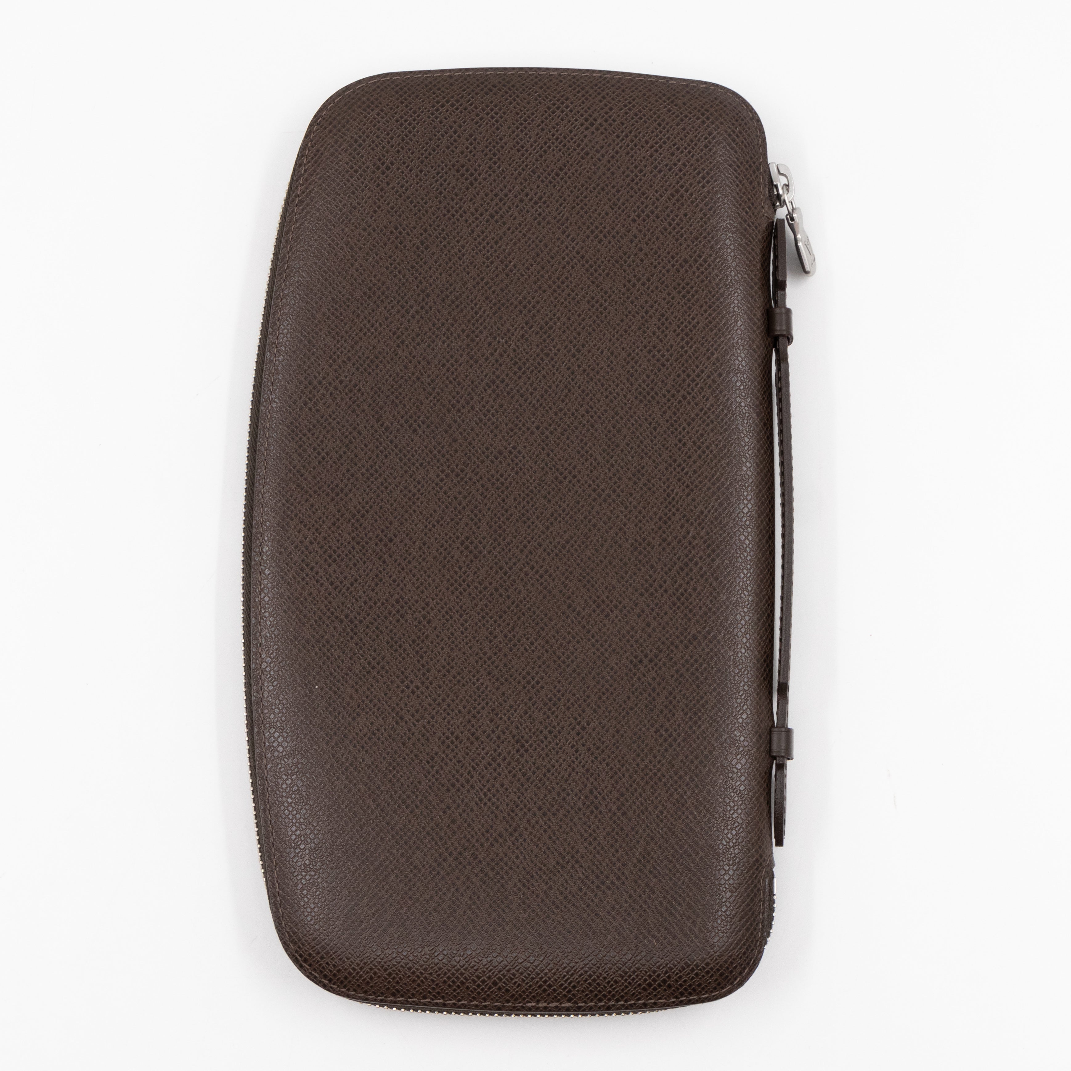 Atoll Travel Organizer Case Taiga Grizzli Brown Leather