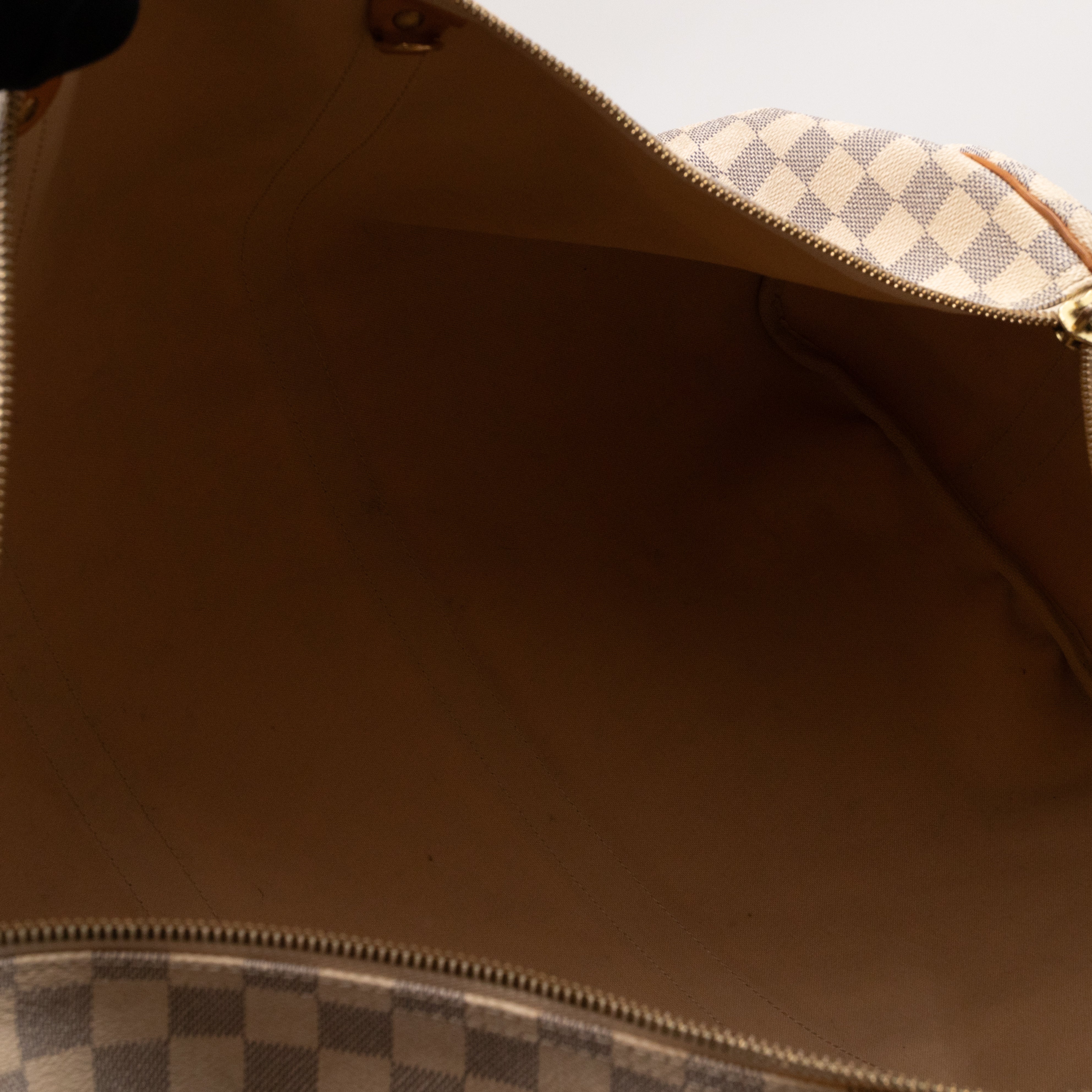 Keepall 55 Bandouliere Damier Azur