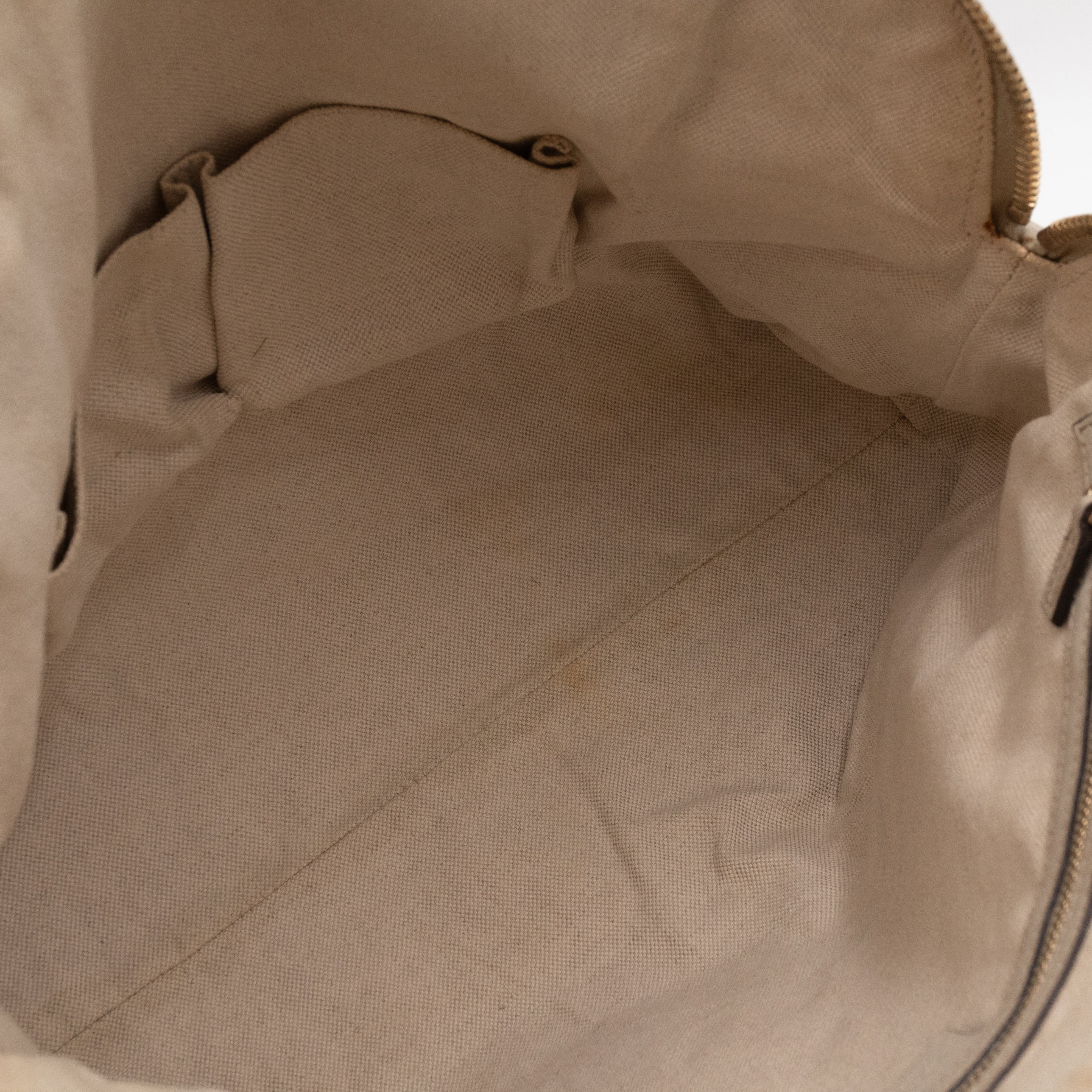 Bree Shoulder Bag White Guccissima Leather