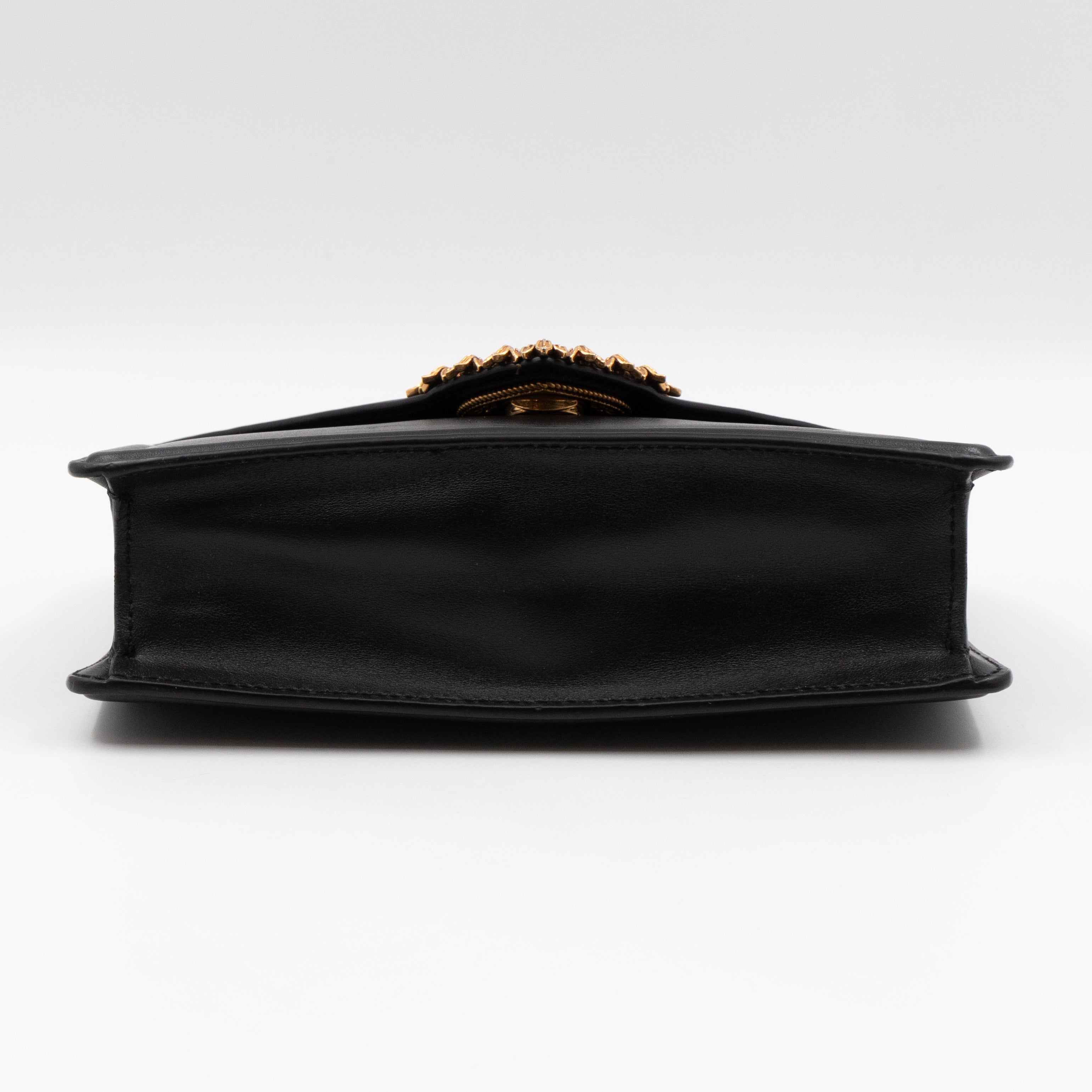Devotion Black Calfskin Leather