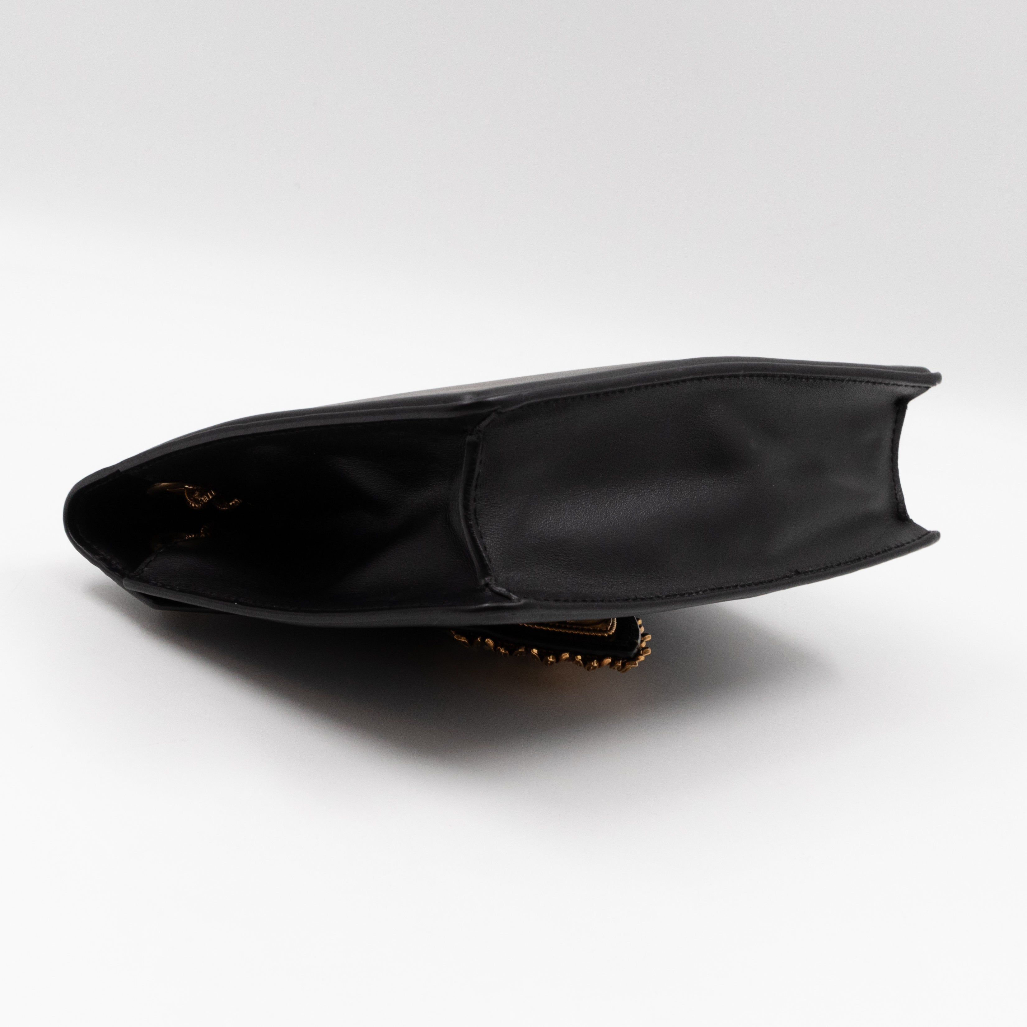 Devotion Black Calfskin Leather