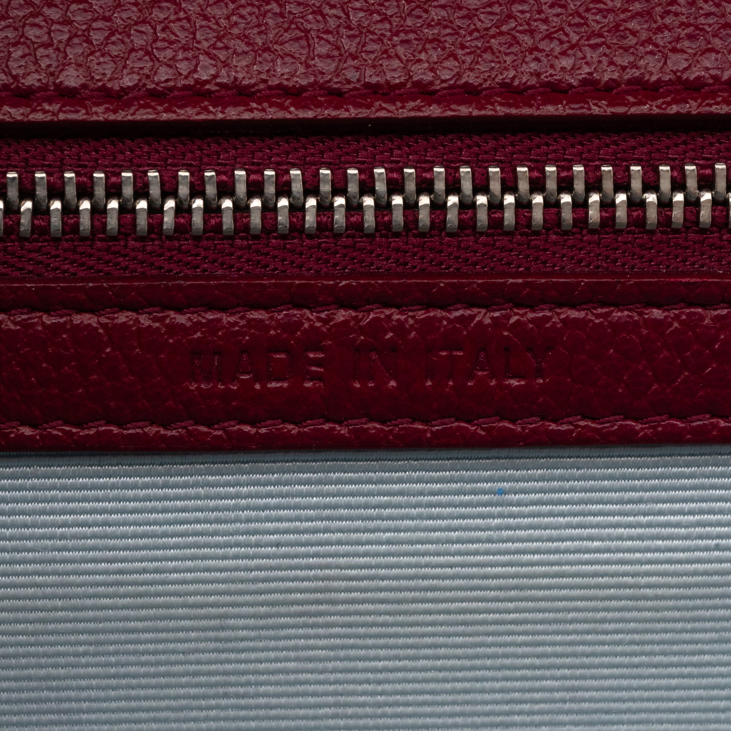 Diorama Medium Flap Bag Burgundy Leather