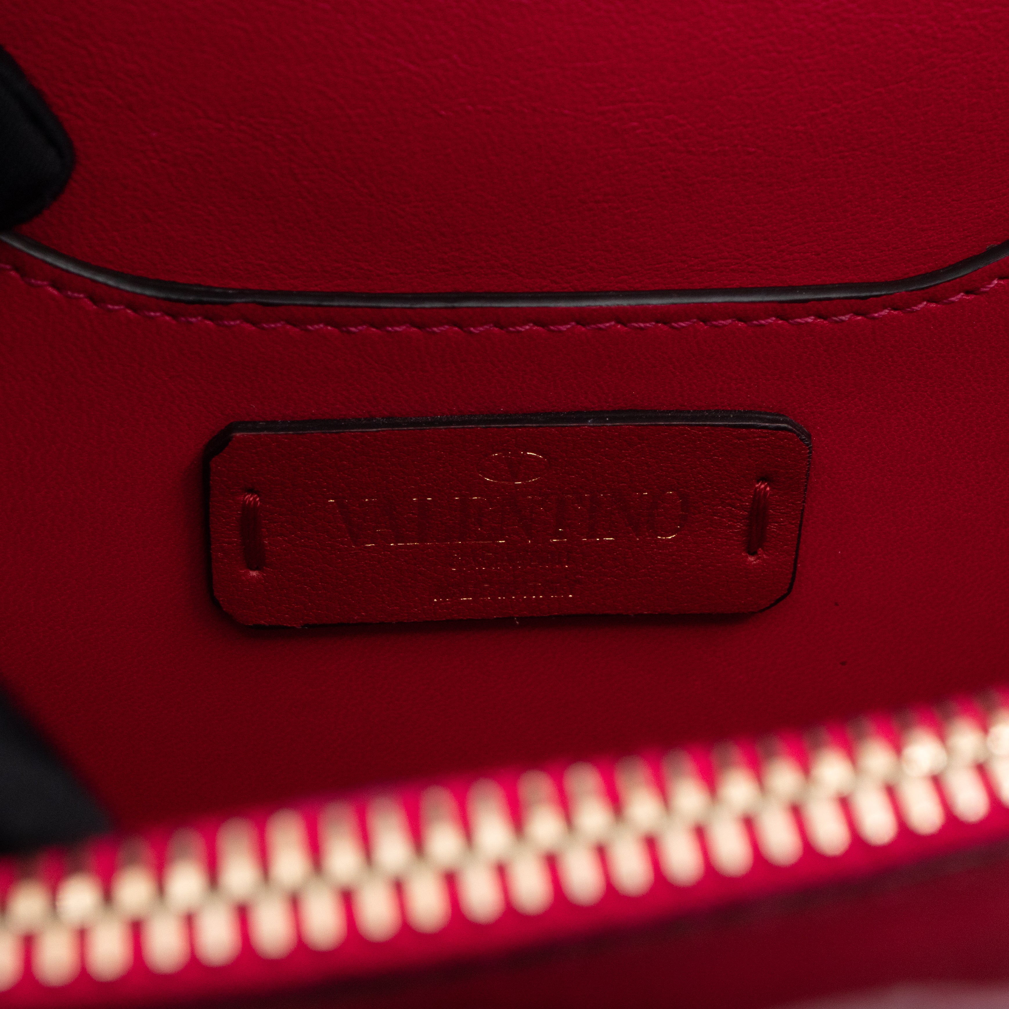 Rockstud No Limit Flap Bag Pink Velvet