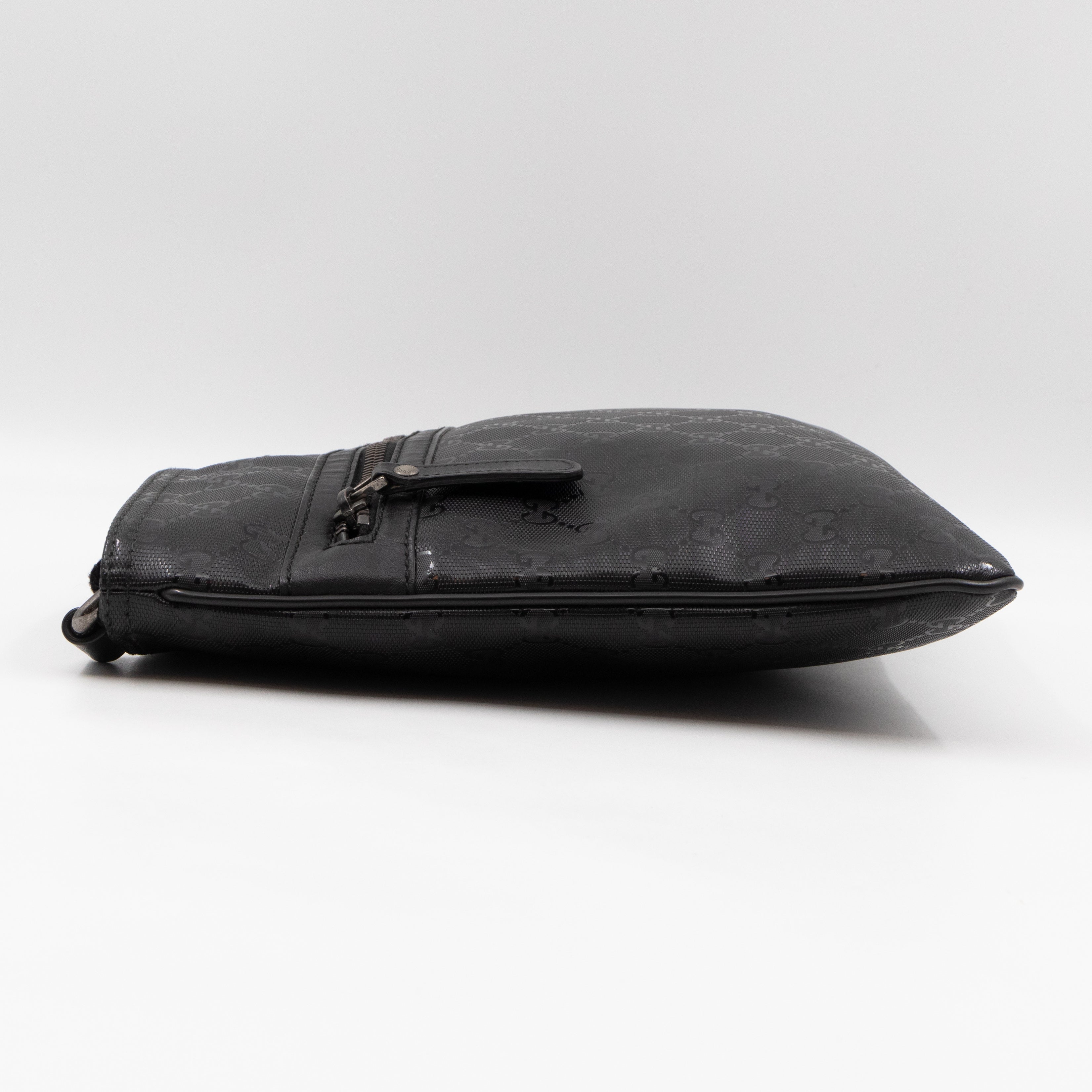 Messenger Crossbody Bag GG Imprime Black