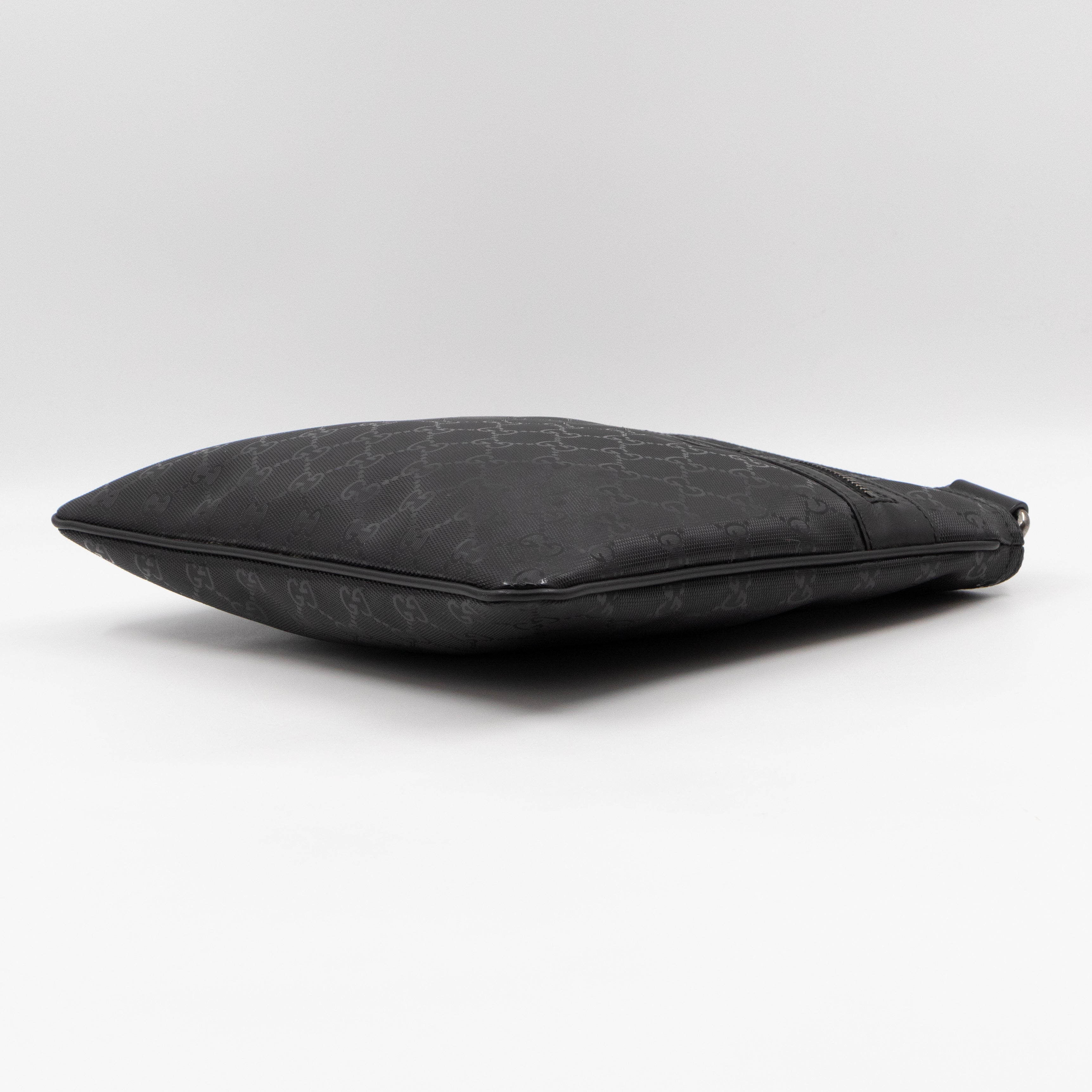 Messenger Crossbody Bag GG Imprime Black