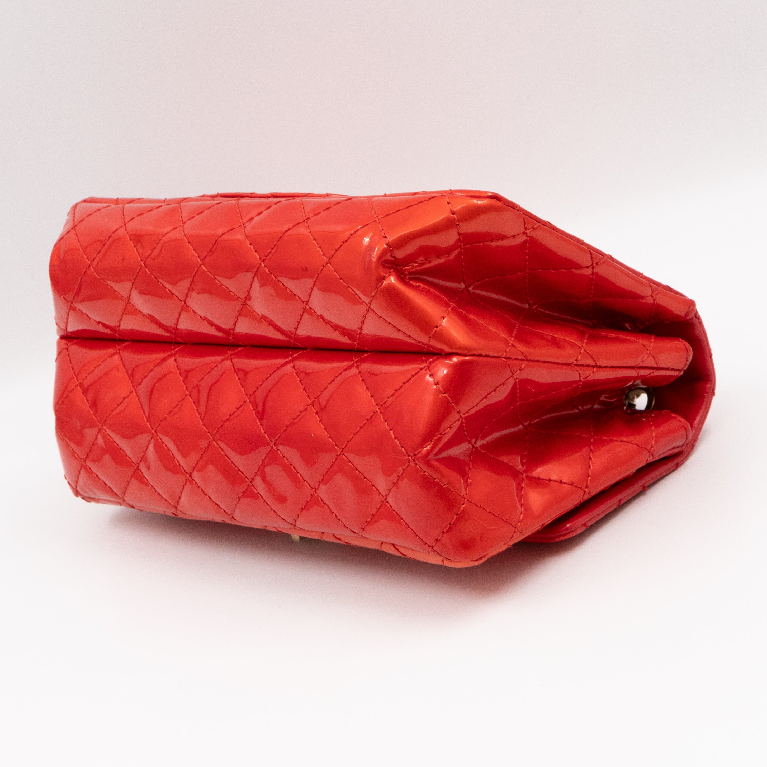 2.55 Reissue Flap Bag Red Patent Leather