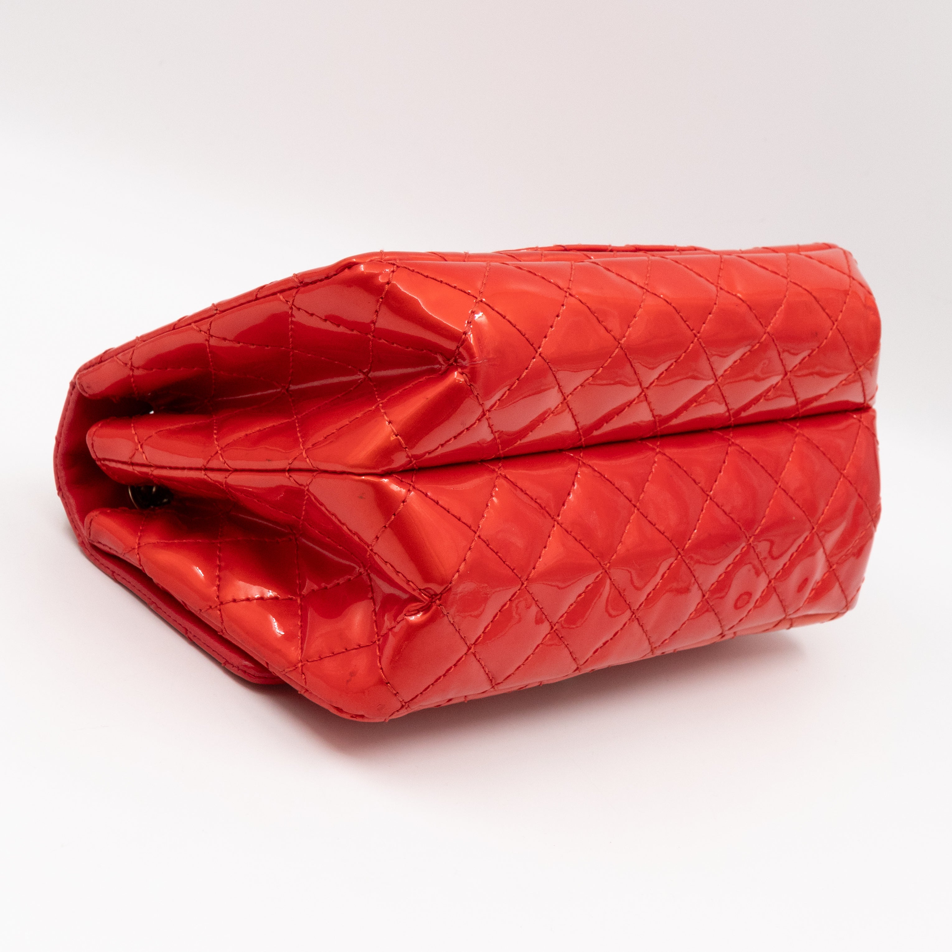 2.55 Reissue Flap Bag Red Patent Leather