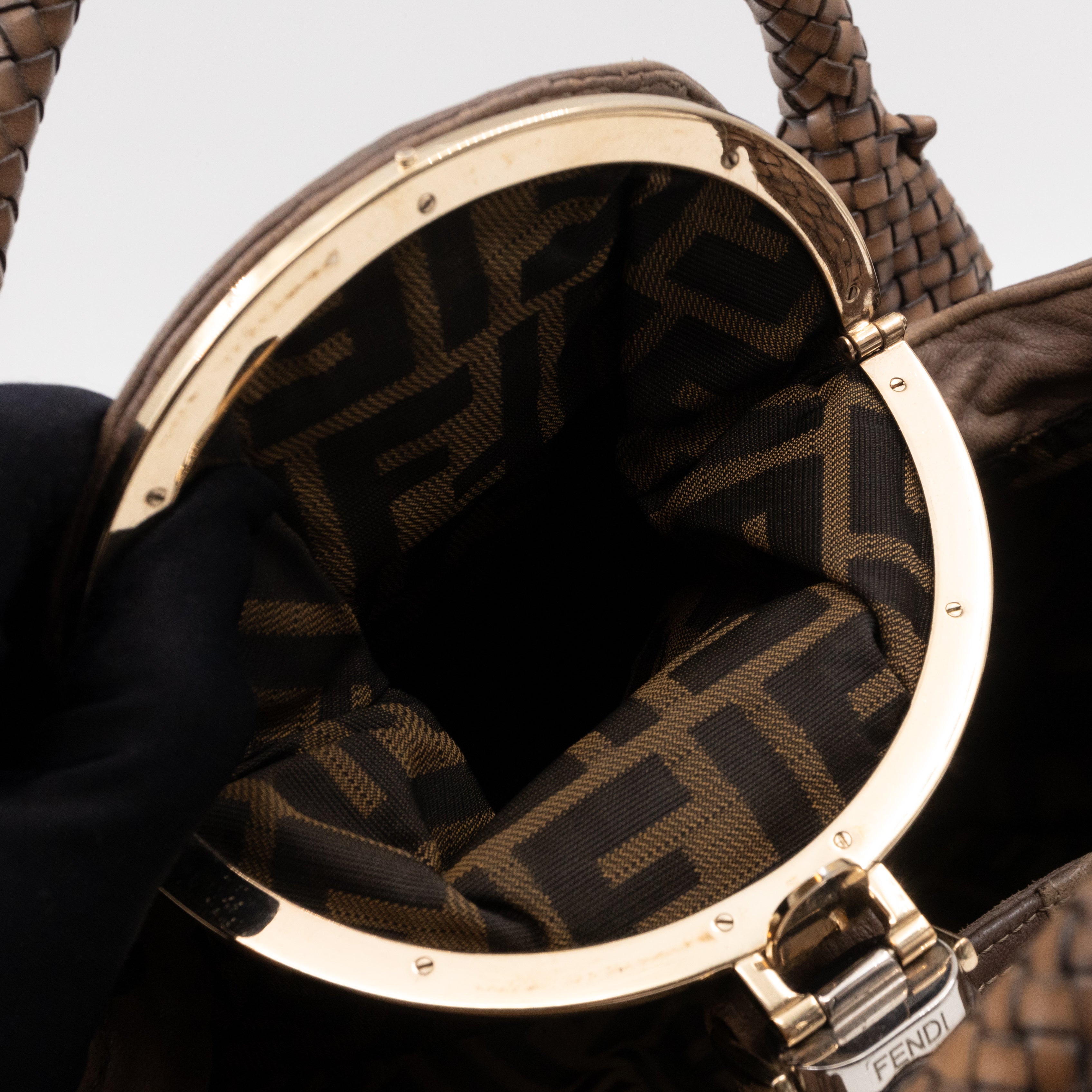 Spy Nappa Wisteria Taupe Leather