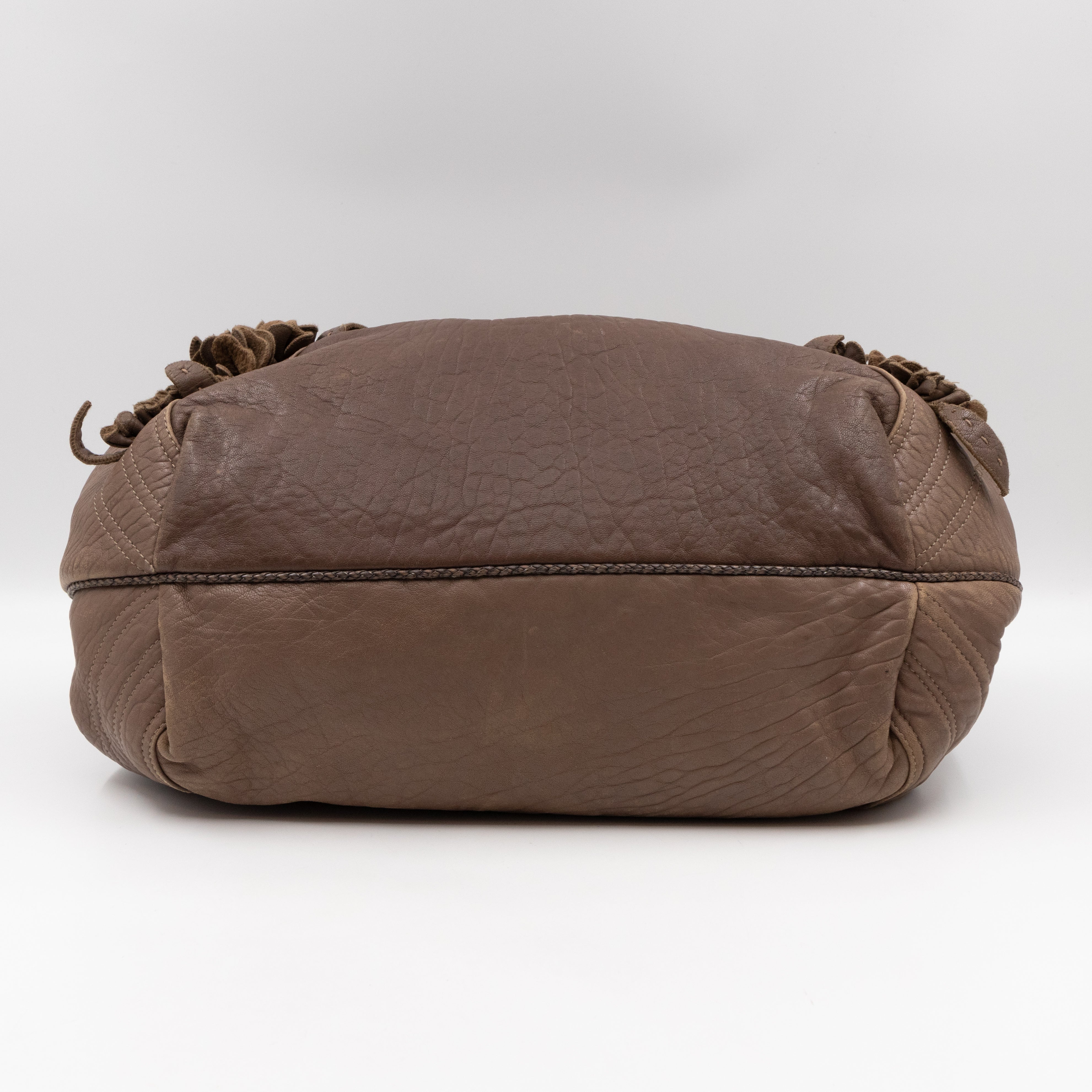 Spy Nappa Wisteria Taupe Leather