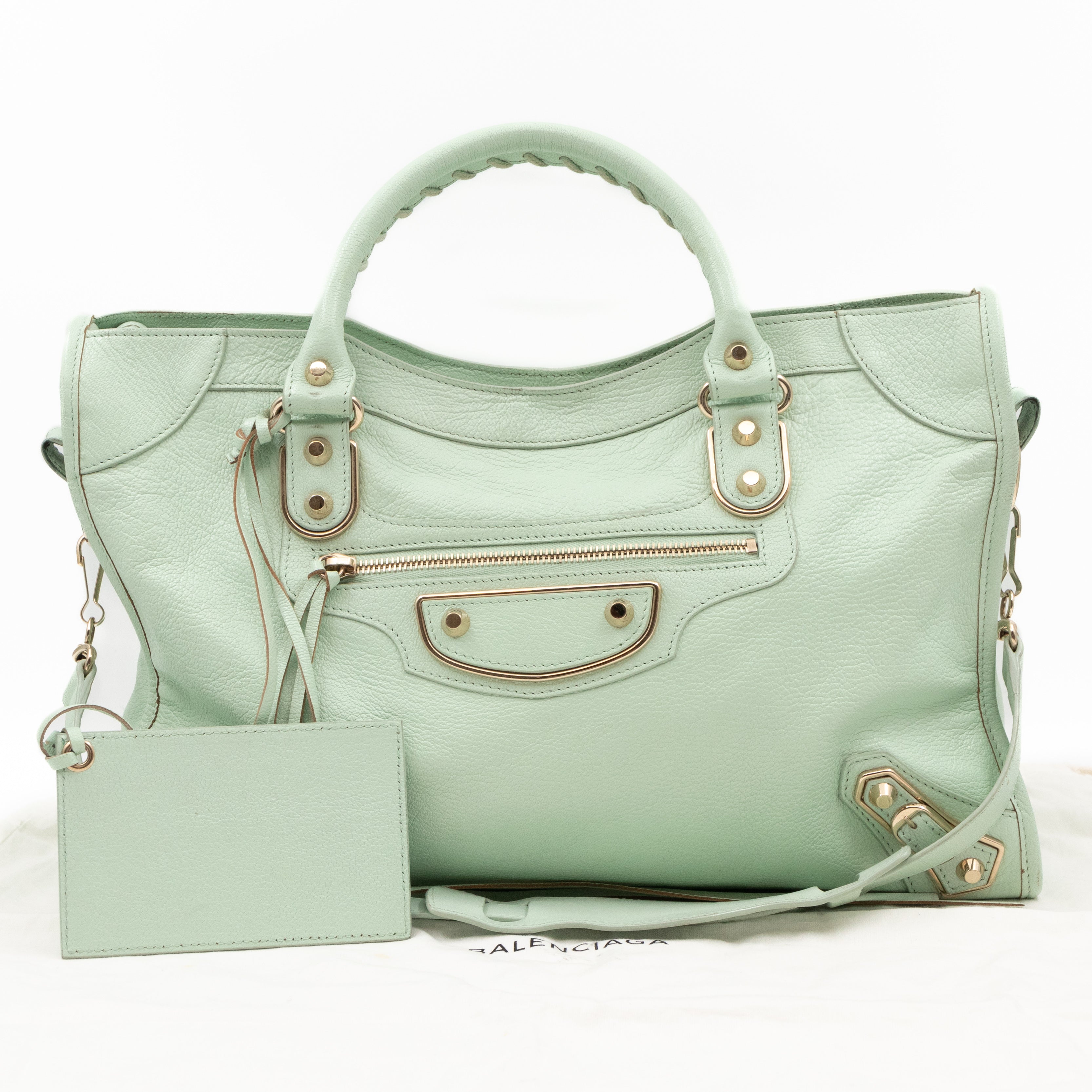 Classic City Mint Leather