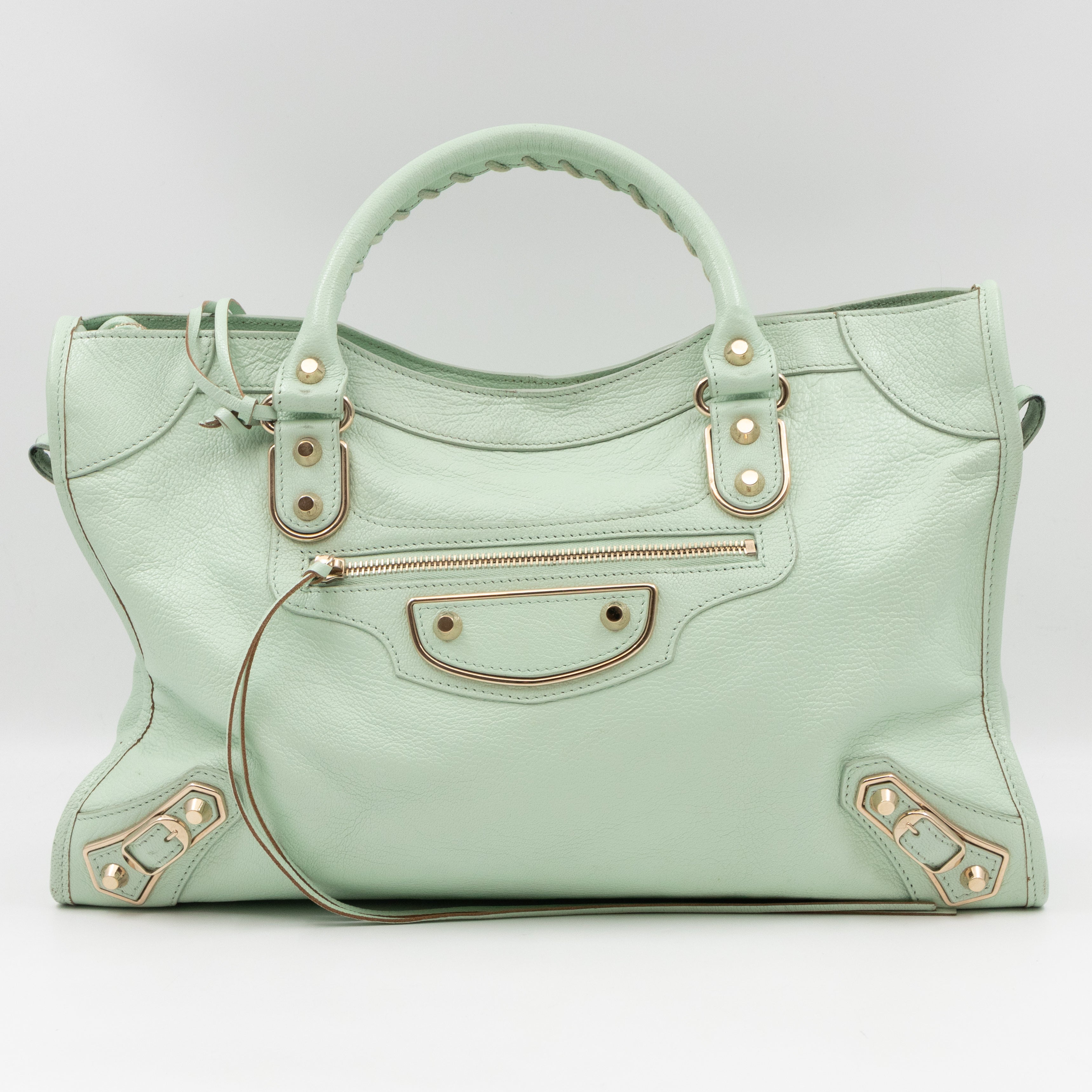 Classic City Mint Leather