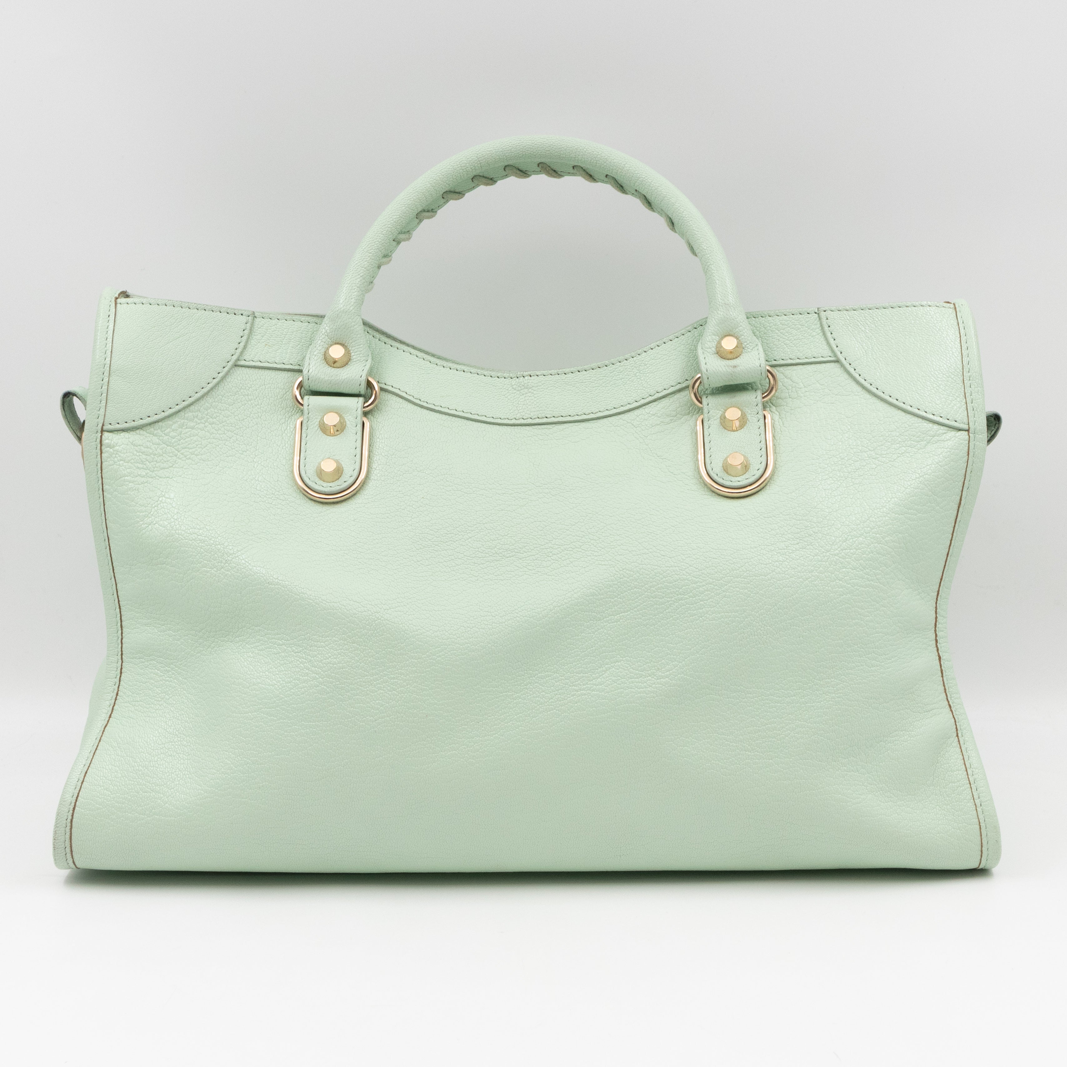 Classic City Mint Leather