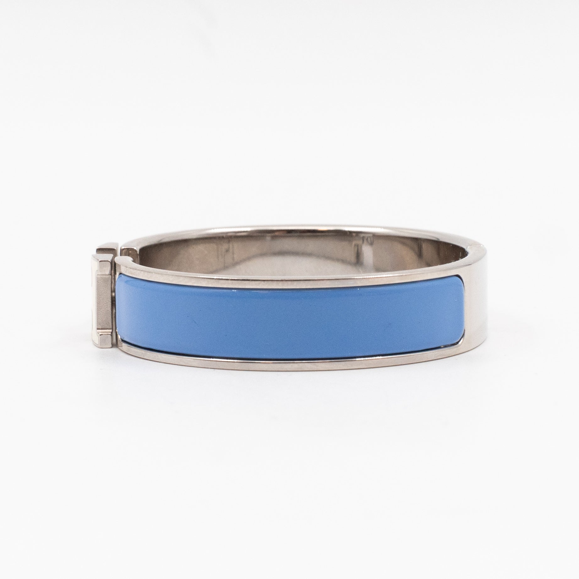 Clic H Bracelet PM Blue White Silver