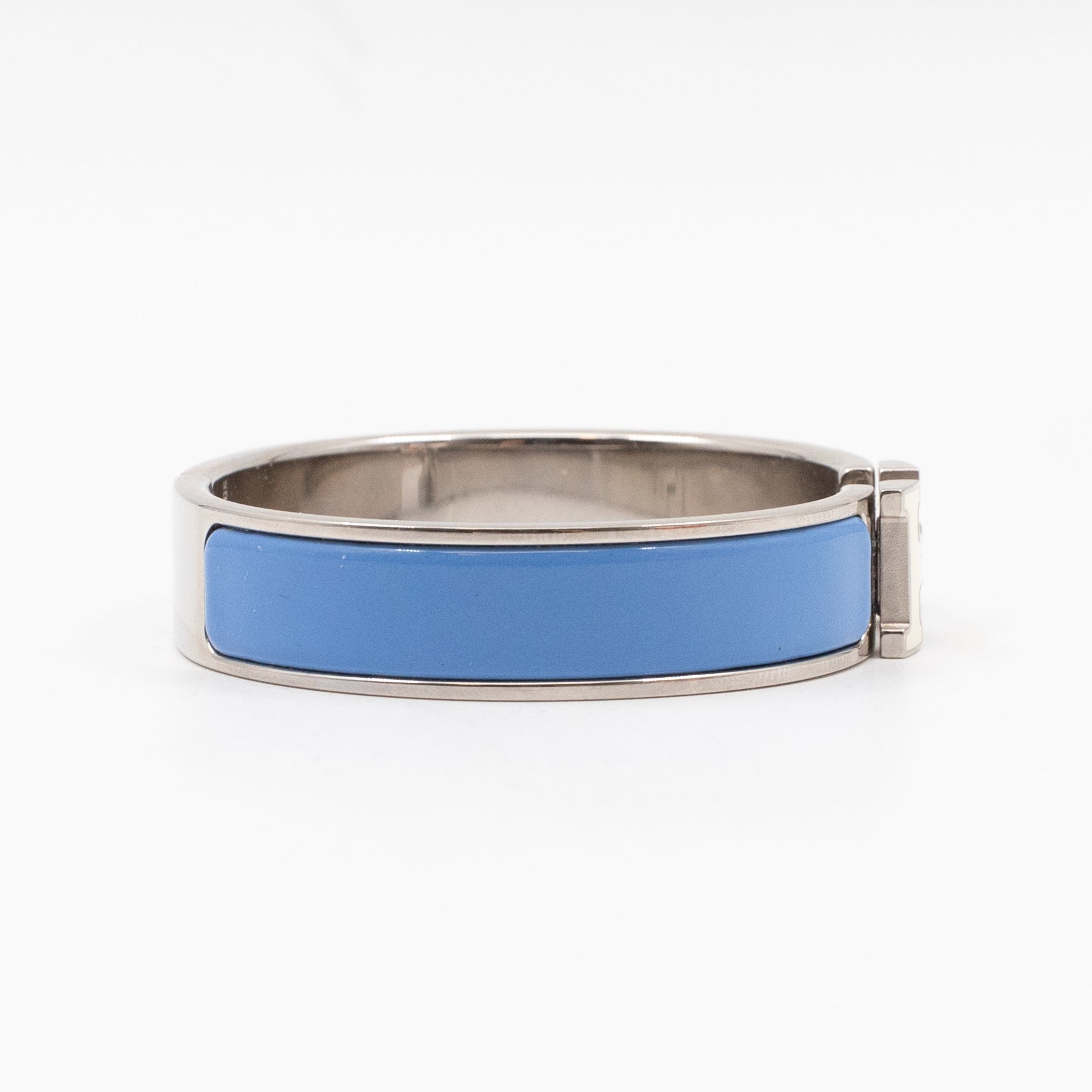 Clic H Bracelet PM Blue White Silver