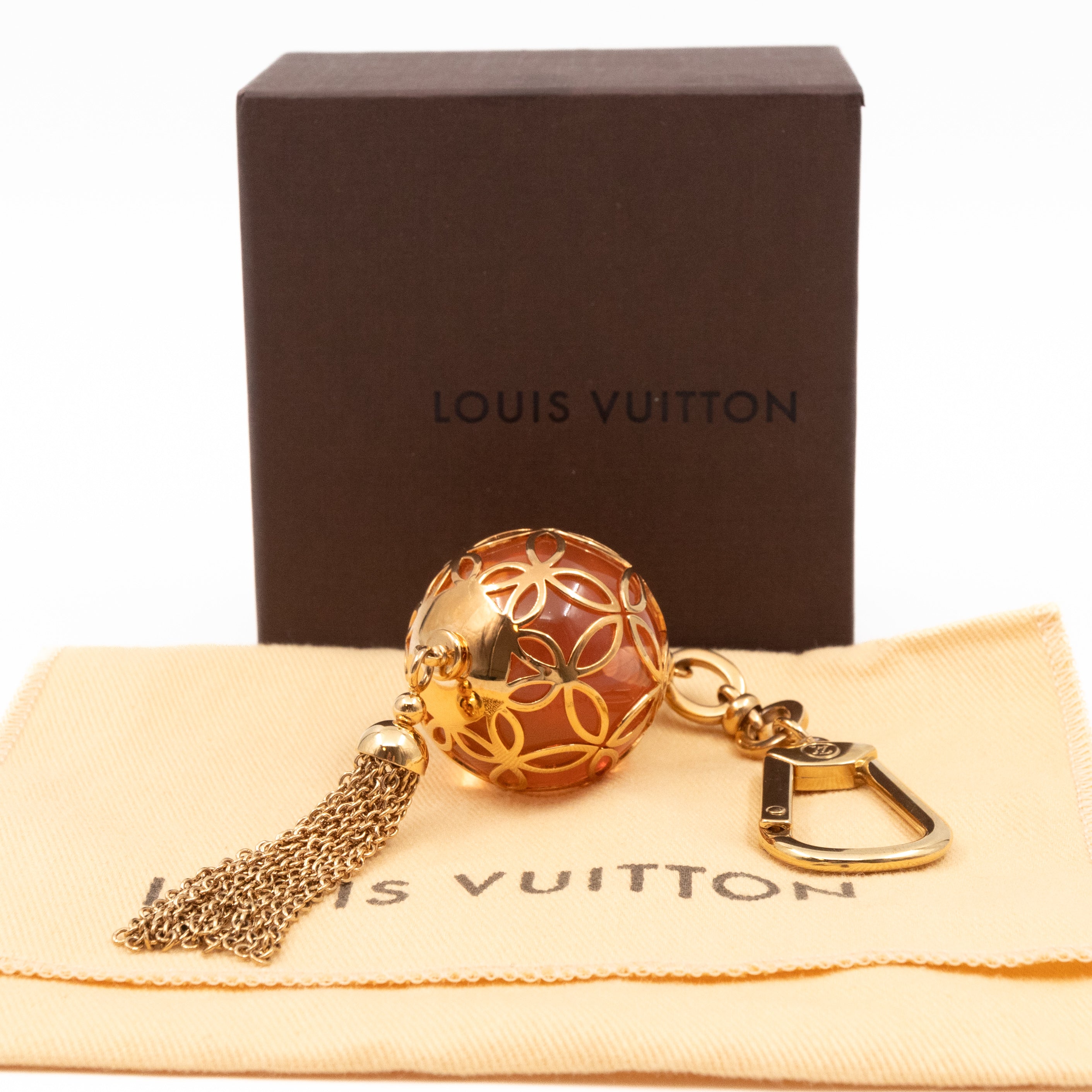 Ice Ball Key Holder Charm