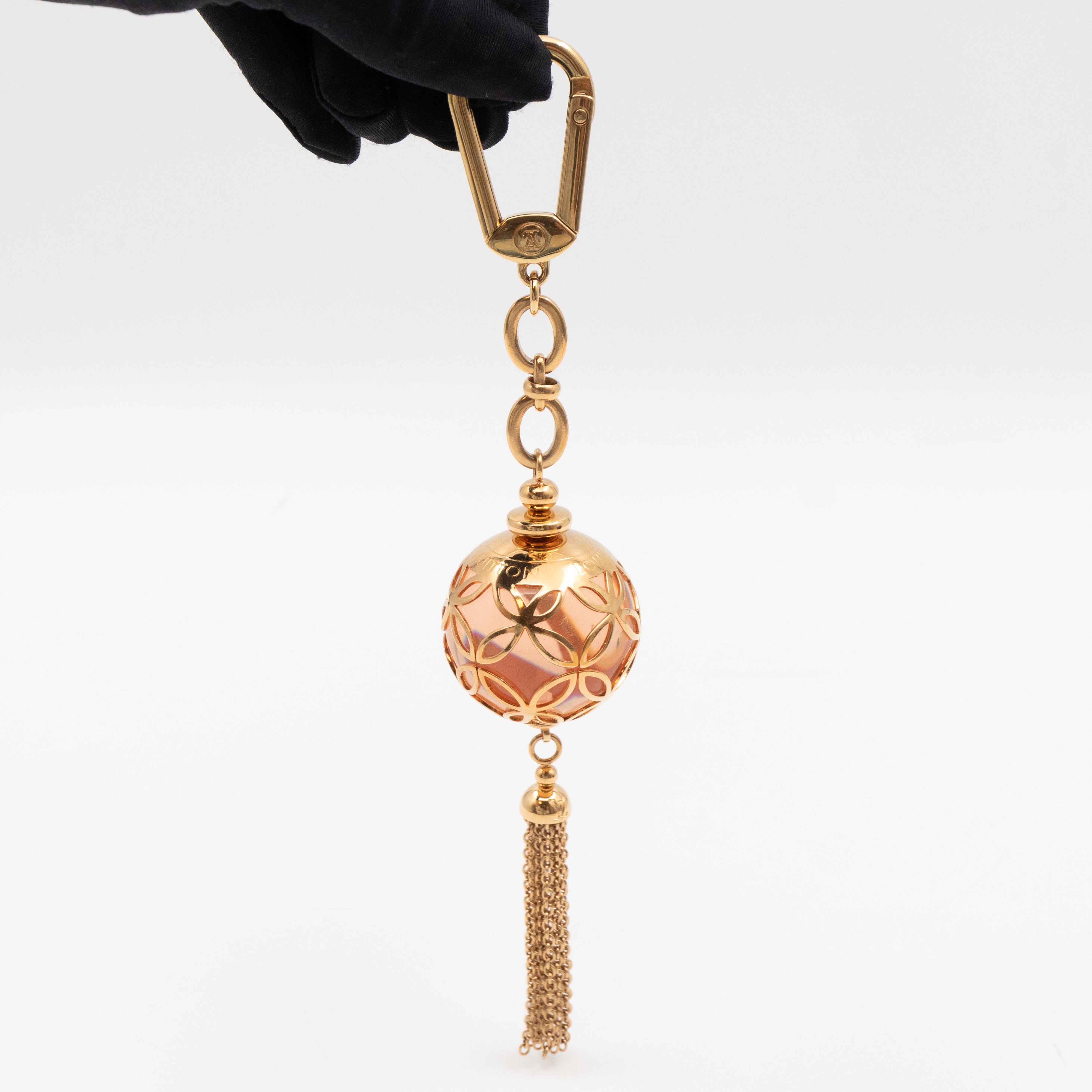 Ice Ball Key Holder Charm
