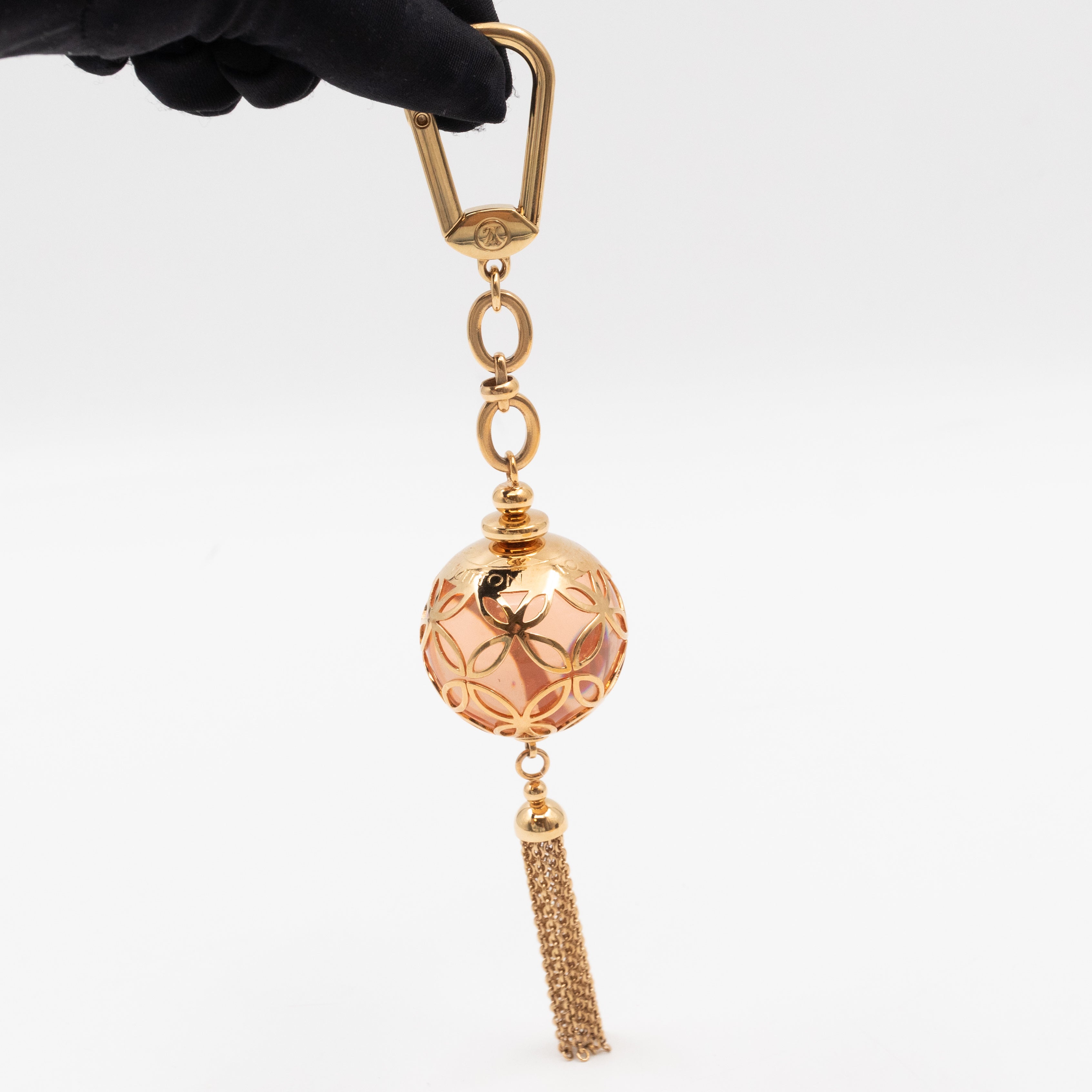 Ice Ball Key Holder Charm