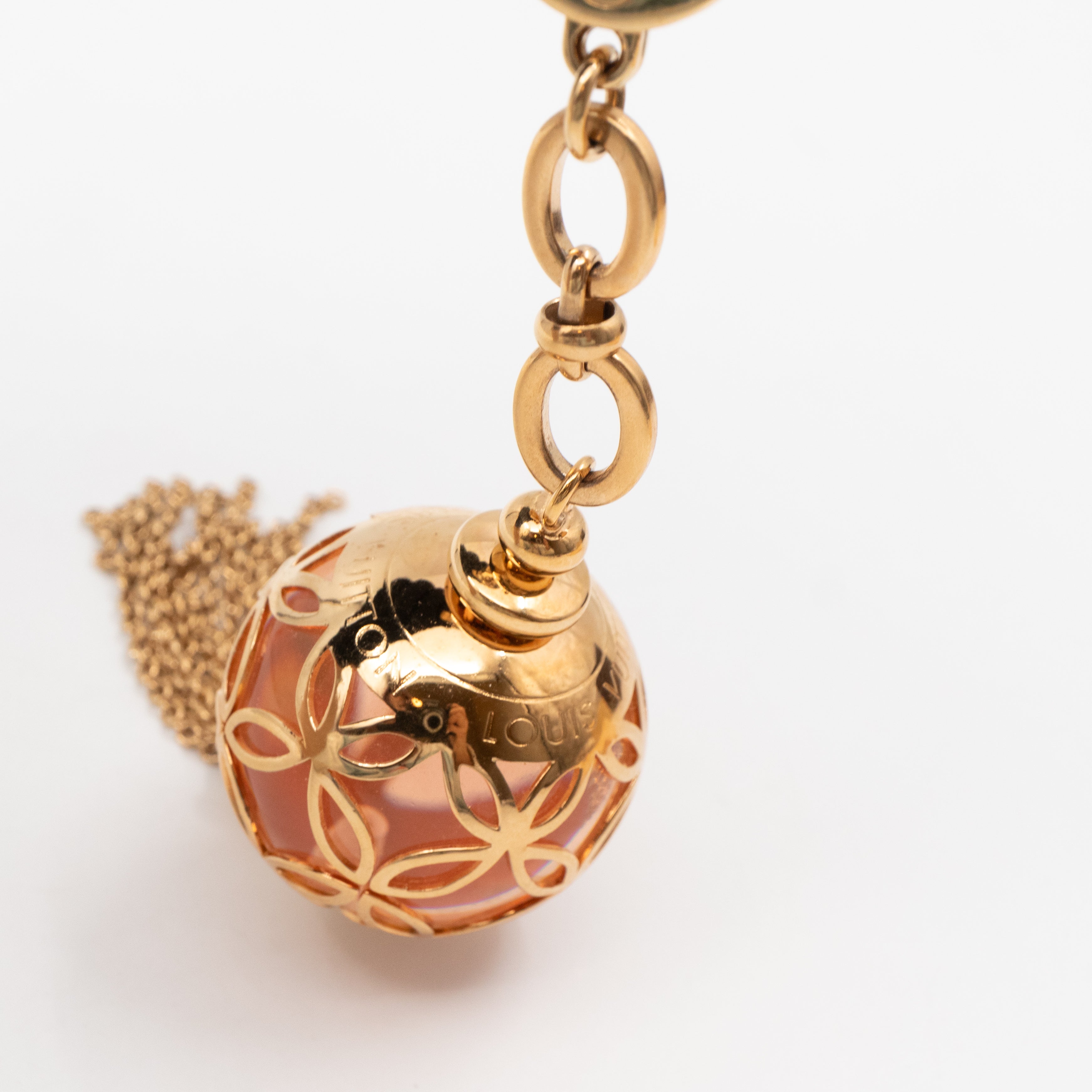 Ice Ball Key Holder Charm