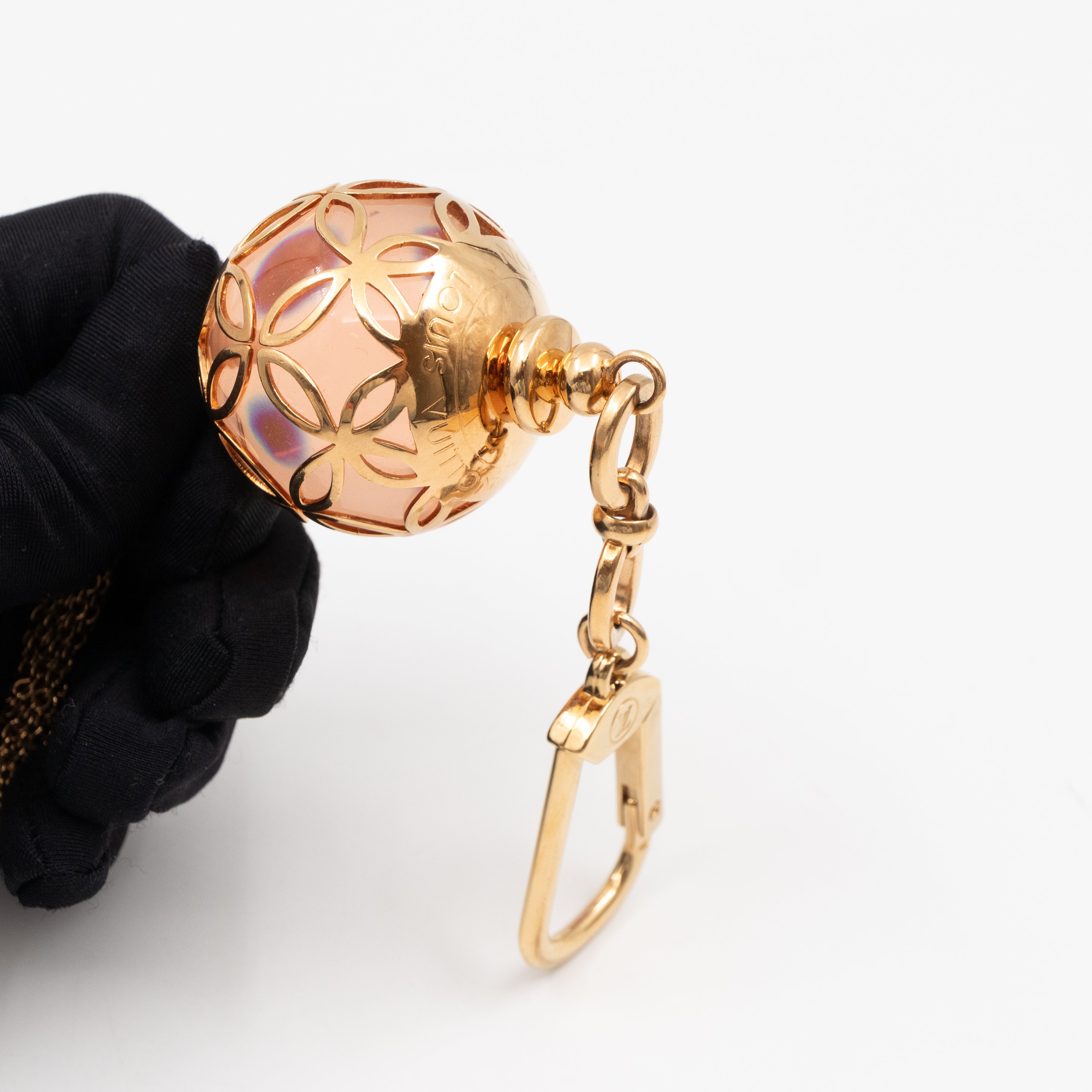 Ice Ball Key Holder Charm