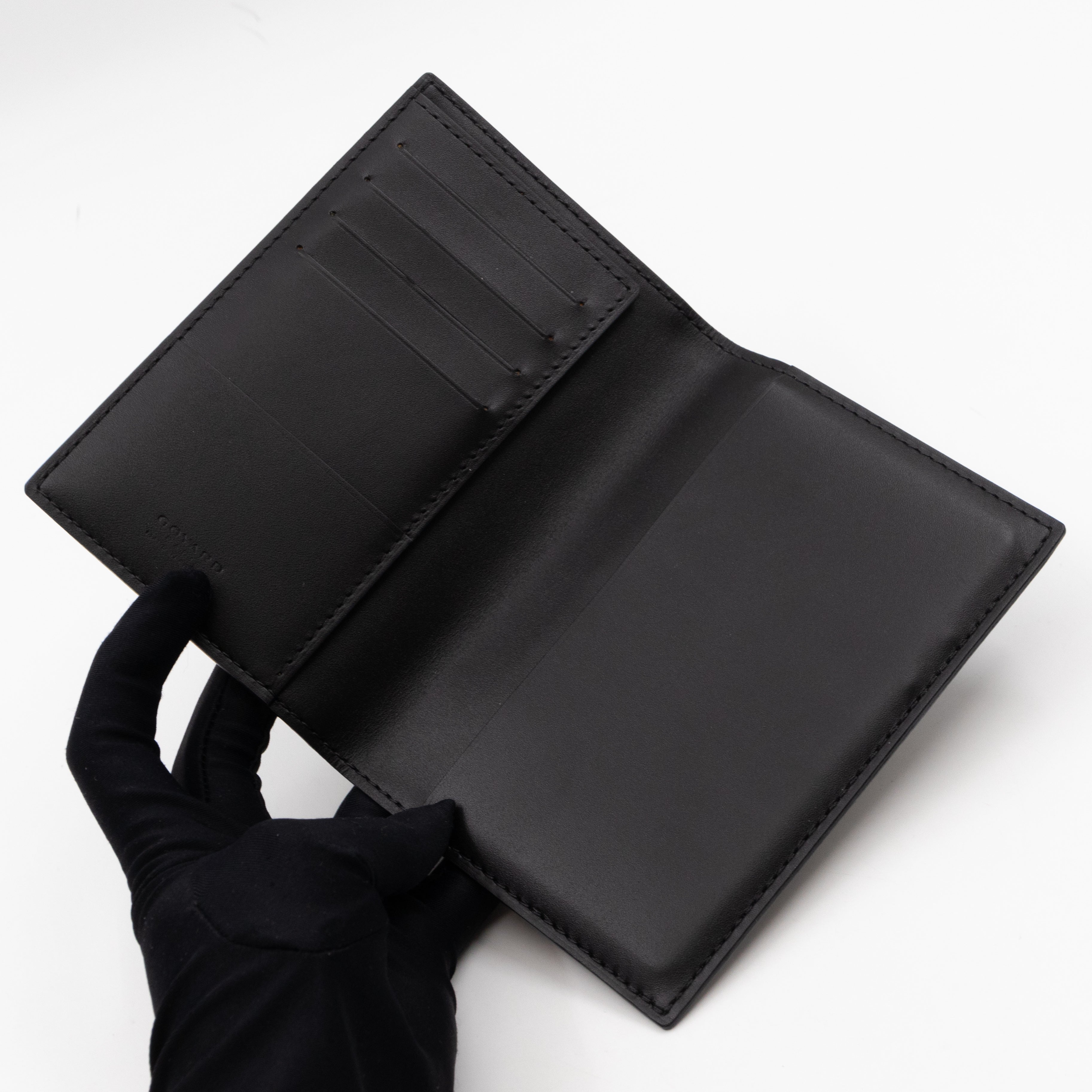 Grenelle Passport Cover Goyardine Black
