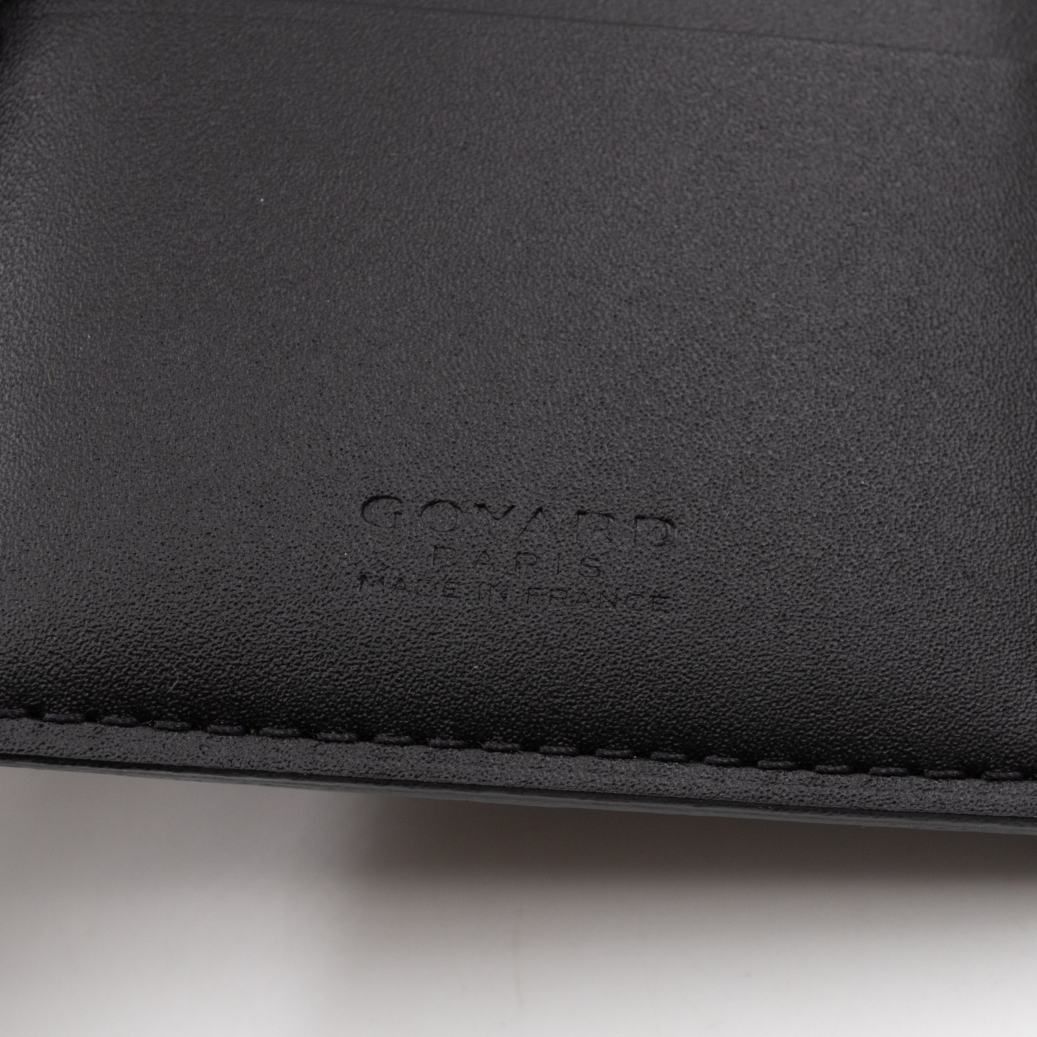 Grenelle Passport Cover Goyardine Black