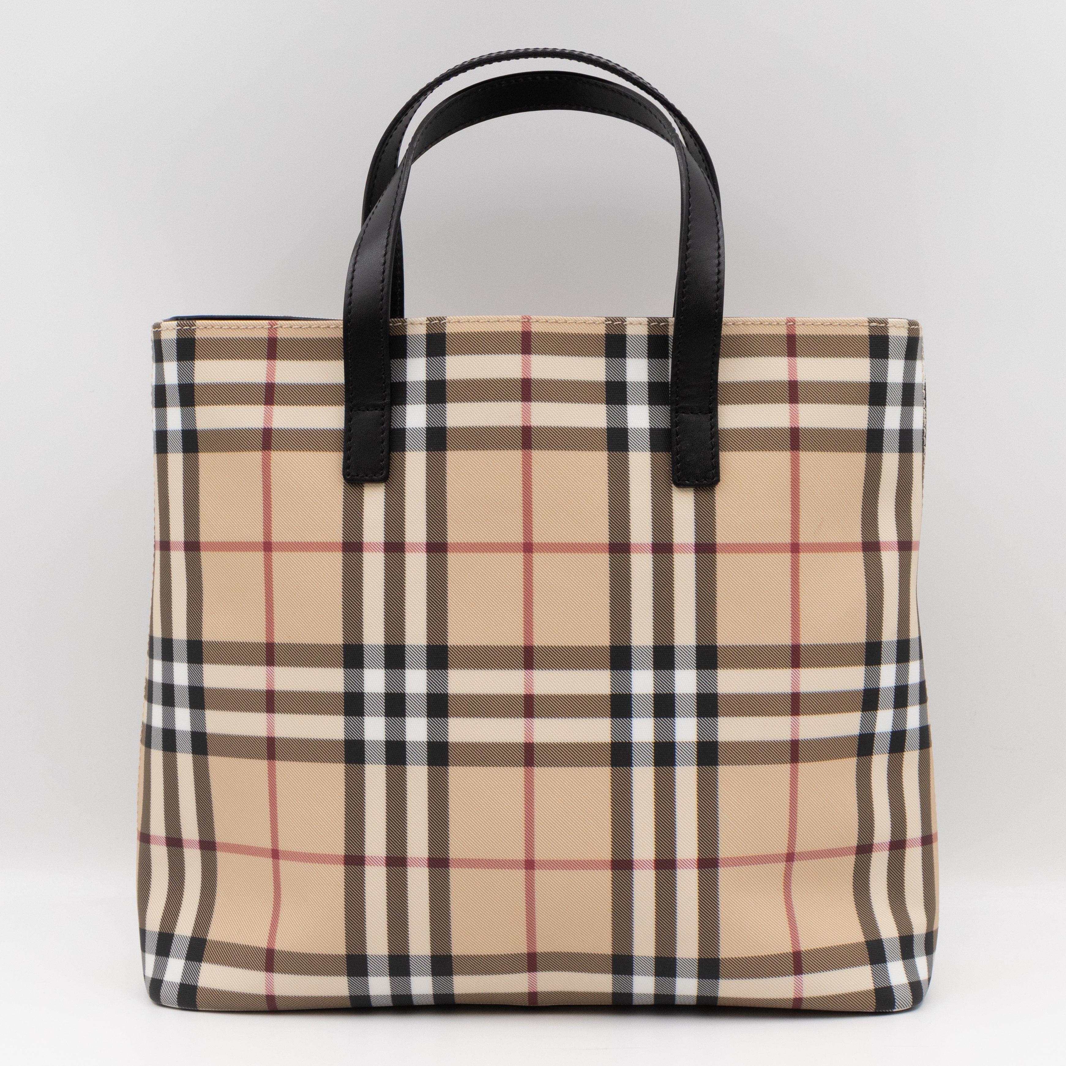 Tote Bag House Nova Check Coated Canvas