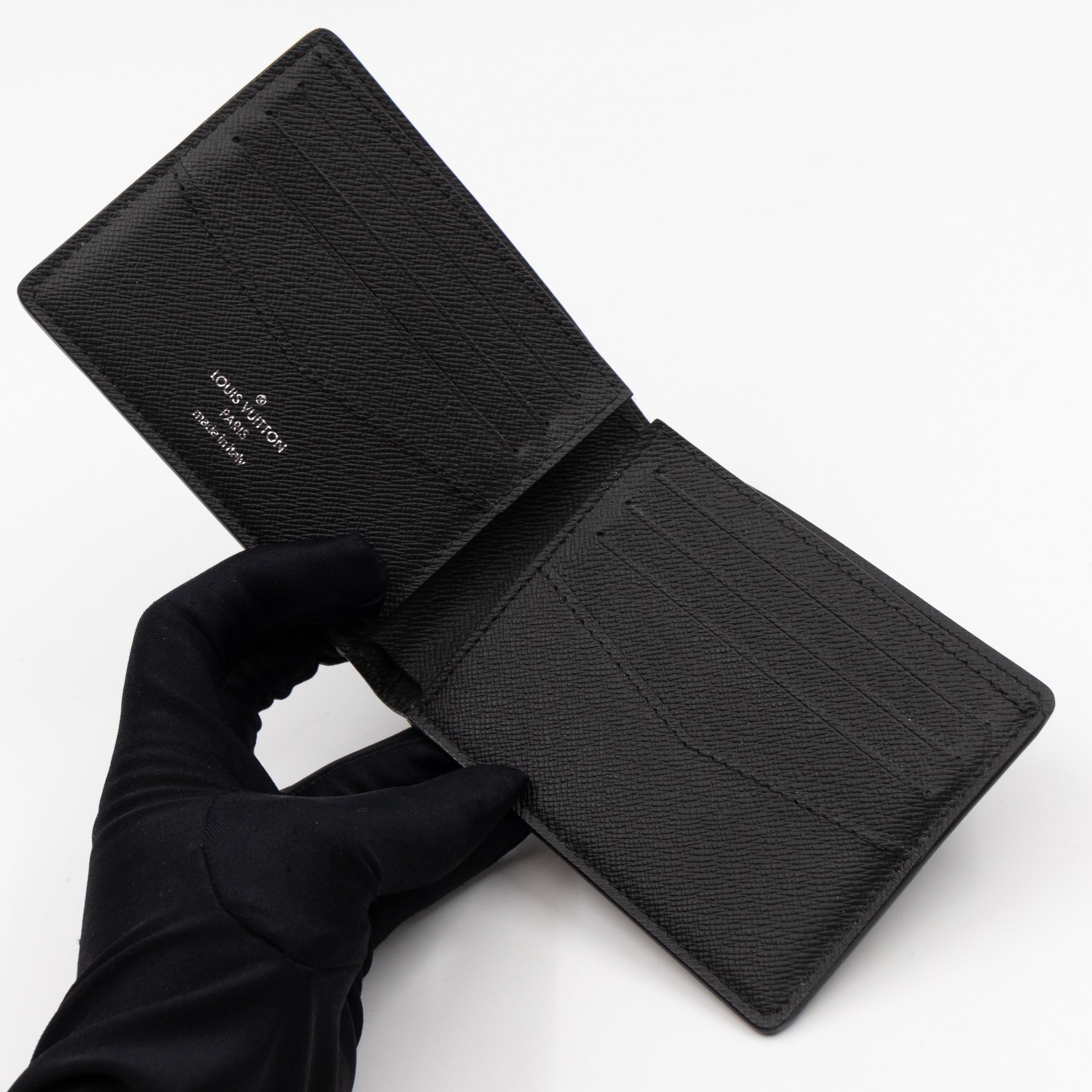 Slender Wallet Monogram Eclipse