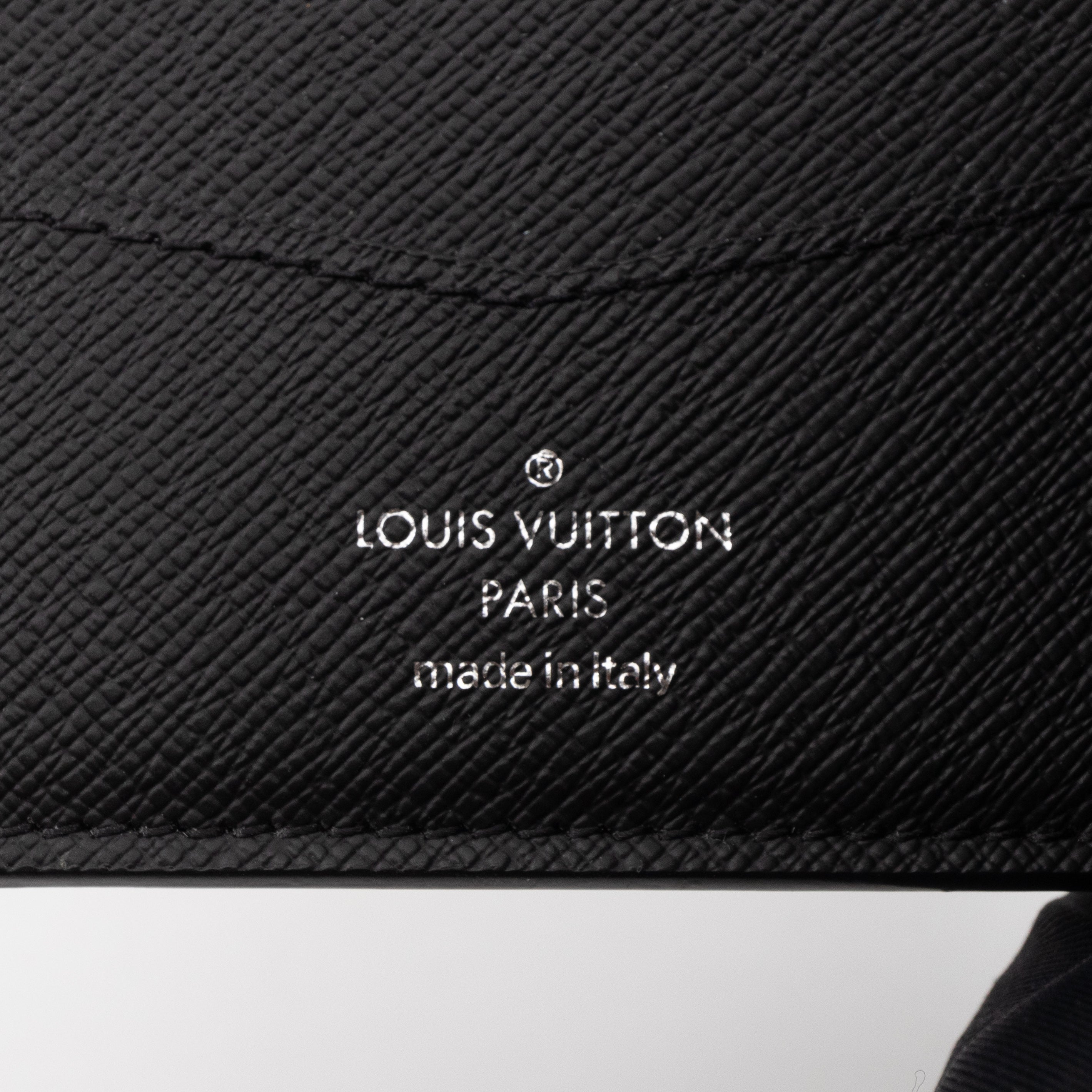 Slender Wallet Monogram Eclipse