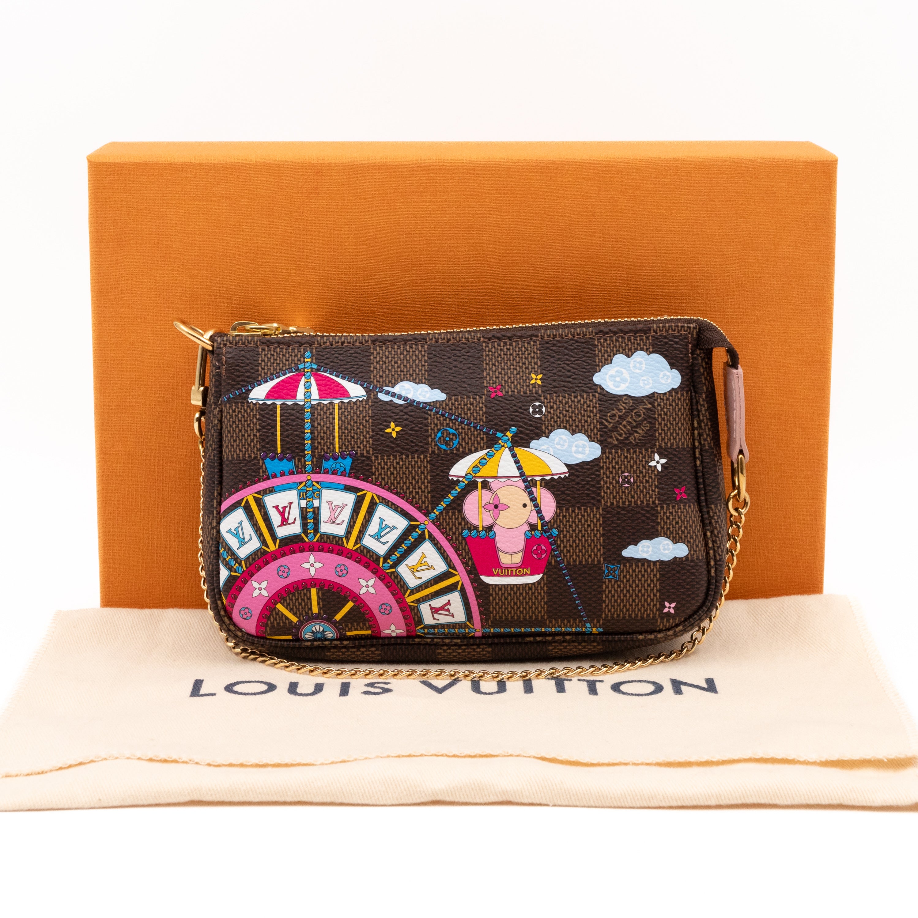 Mini Pochette Accessoires Christmas Animation