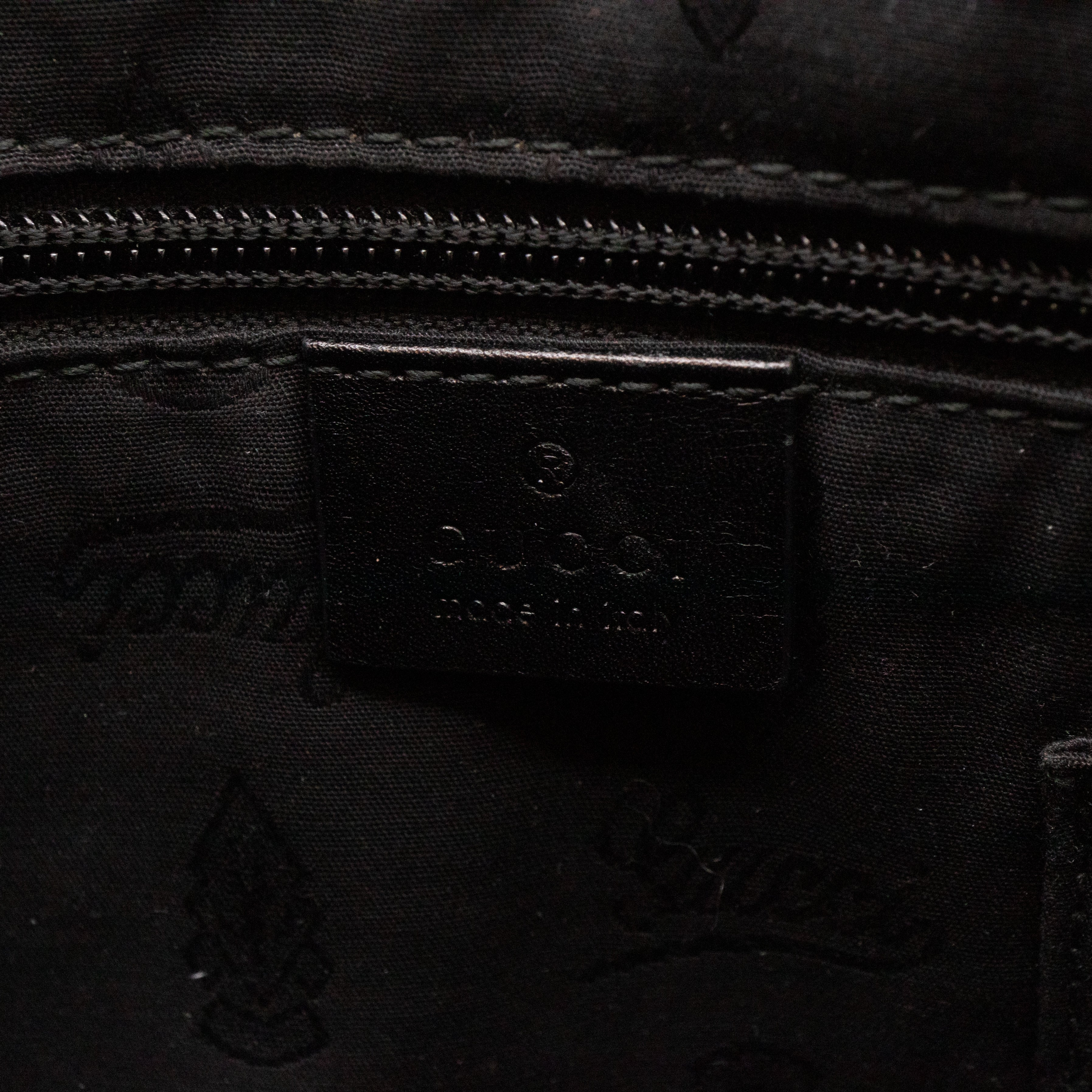 Large Messenger Crossbody Bag GG Imprime Black