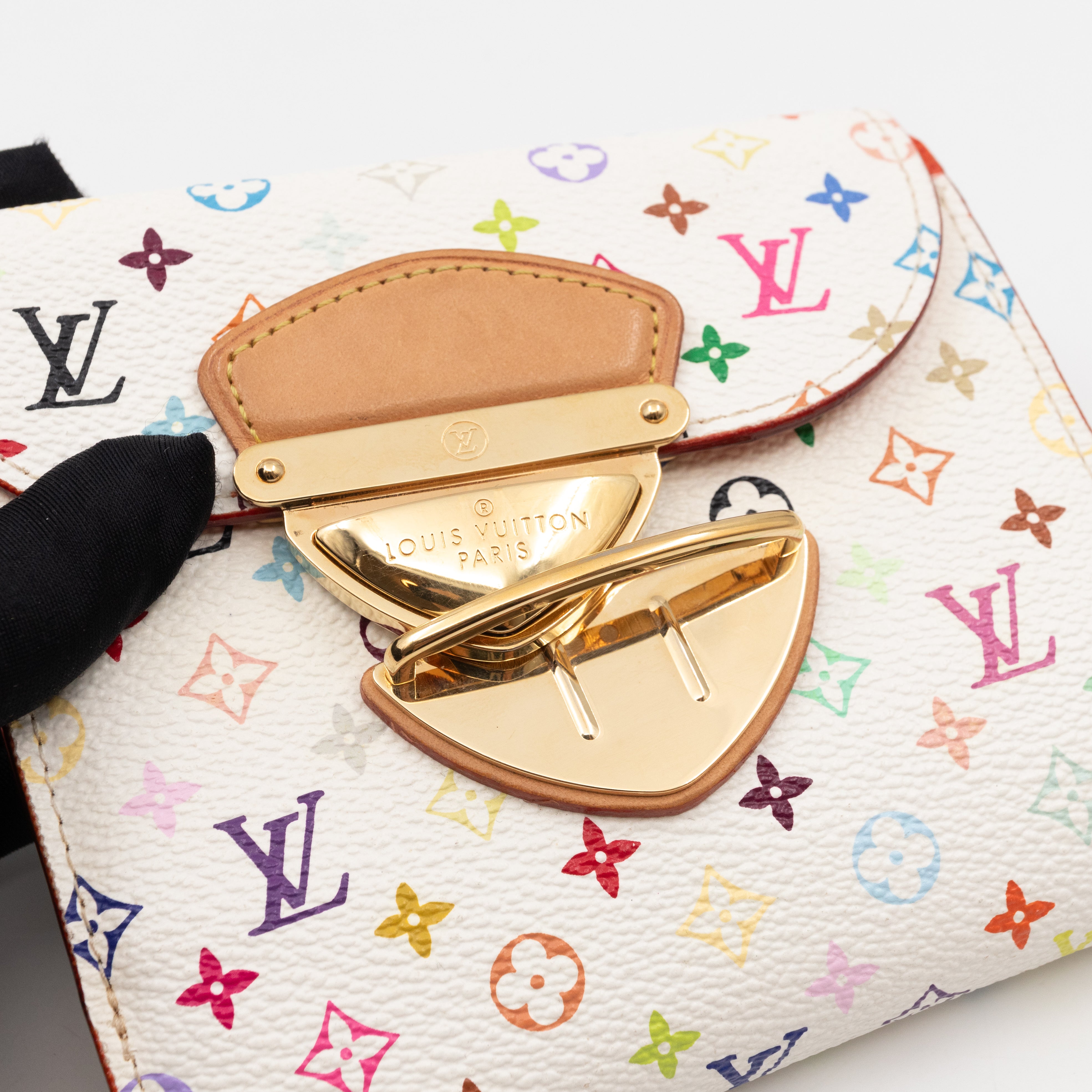 Joey Wallet Multicolore White