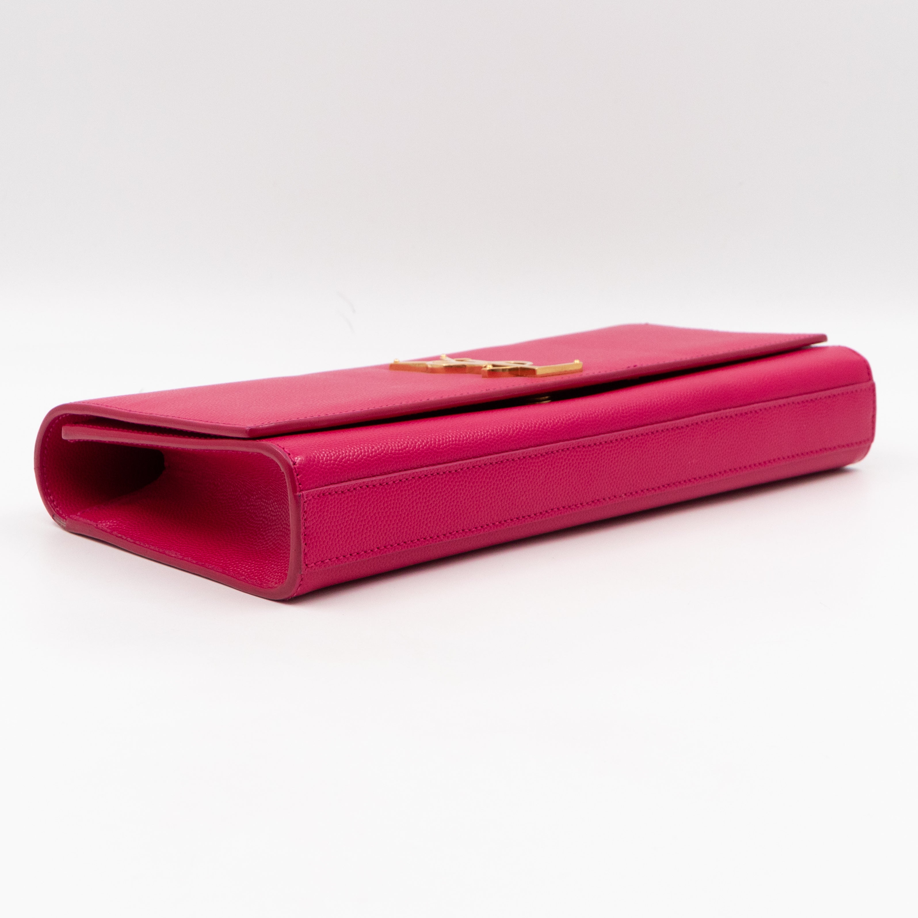 Kate Medium Clutch Pink Leather