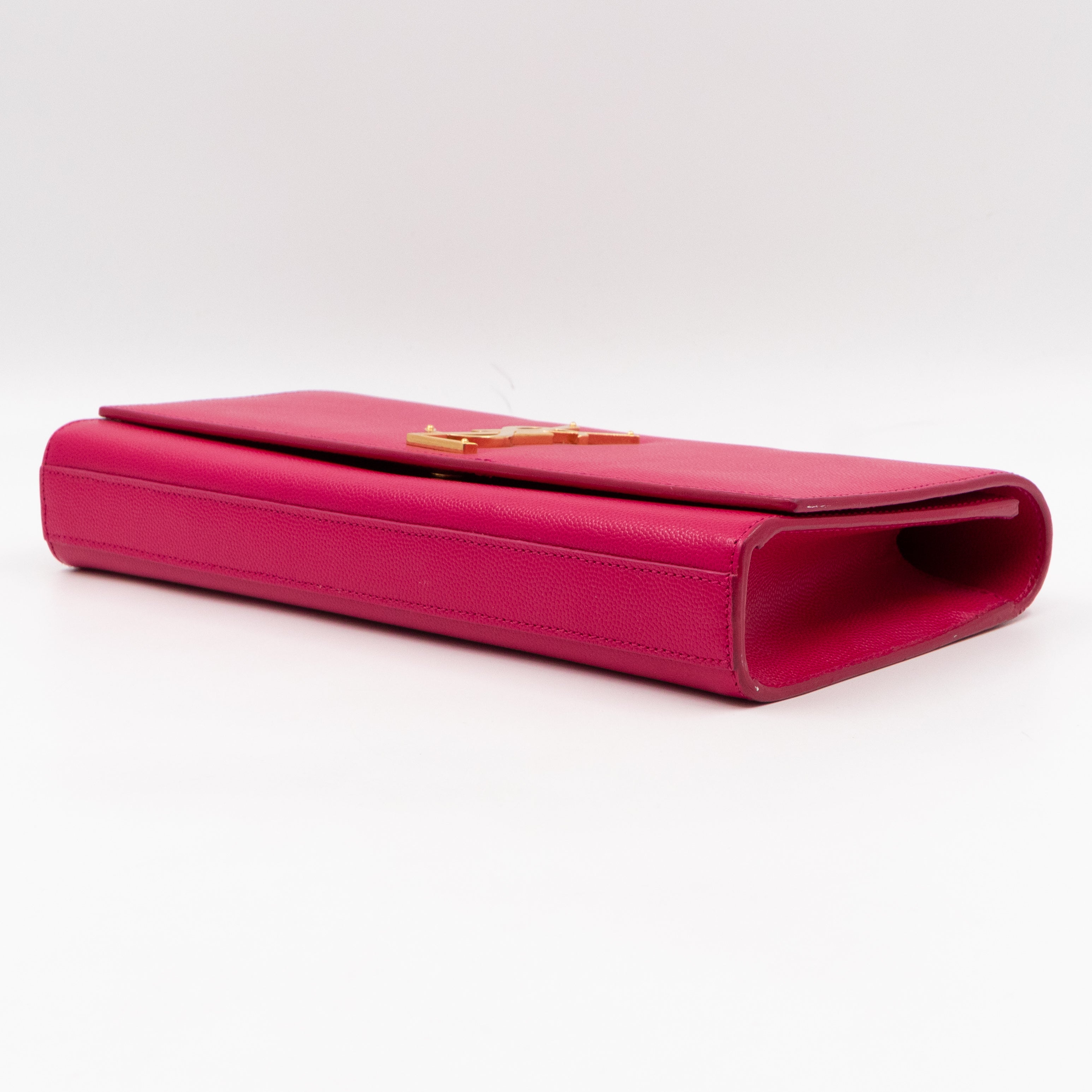 Kate Medium Clutch Pink Leather