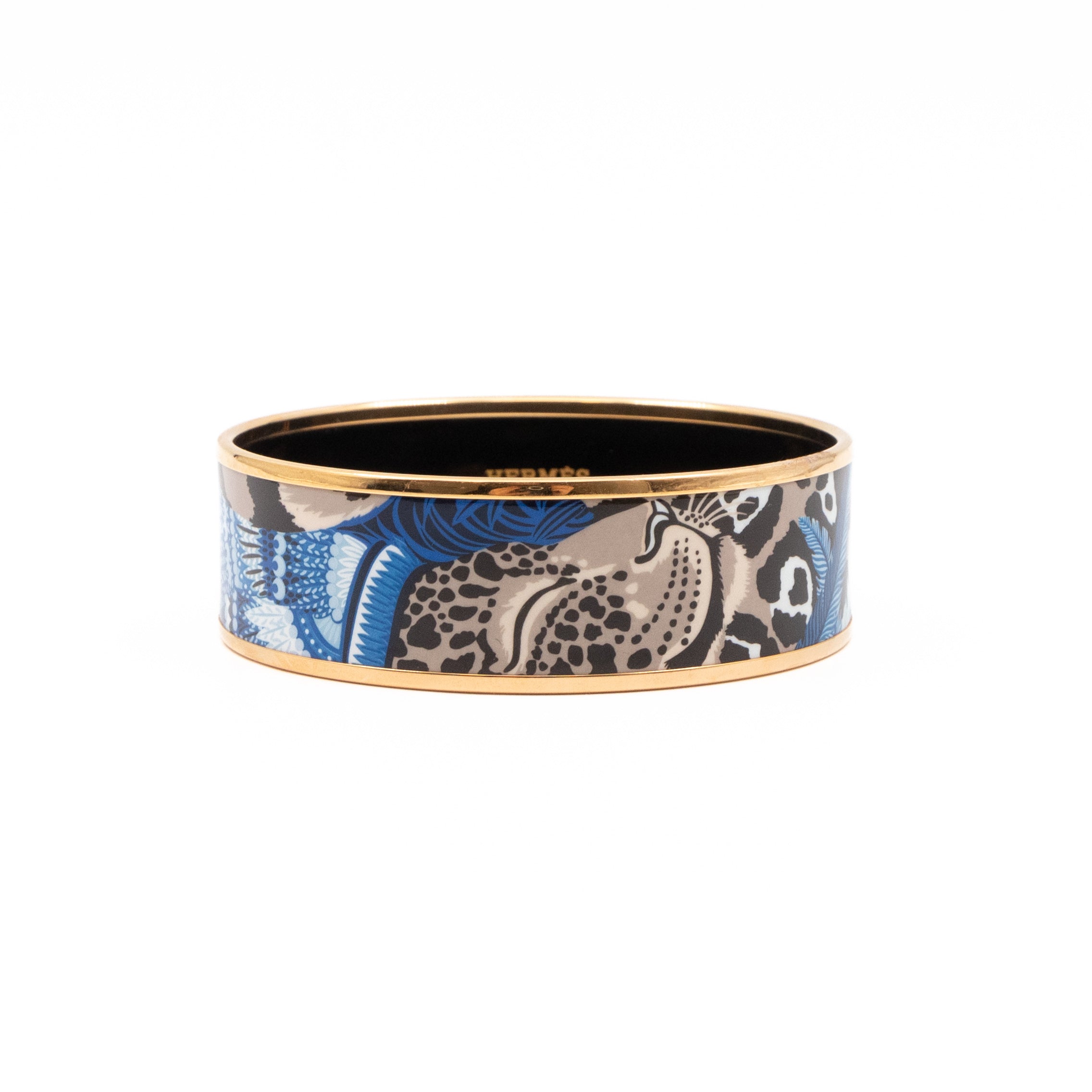 Jaquar Quetzal L Blue Bangle Bracelet