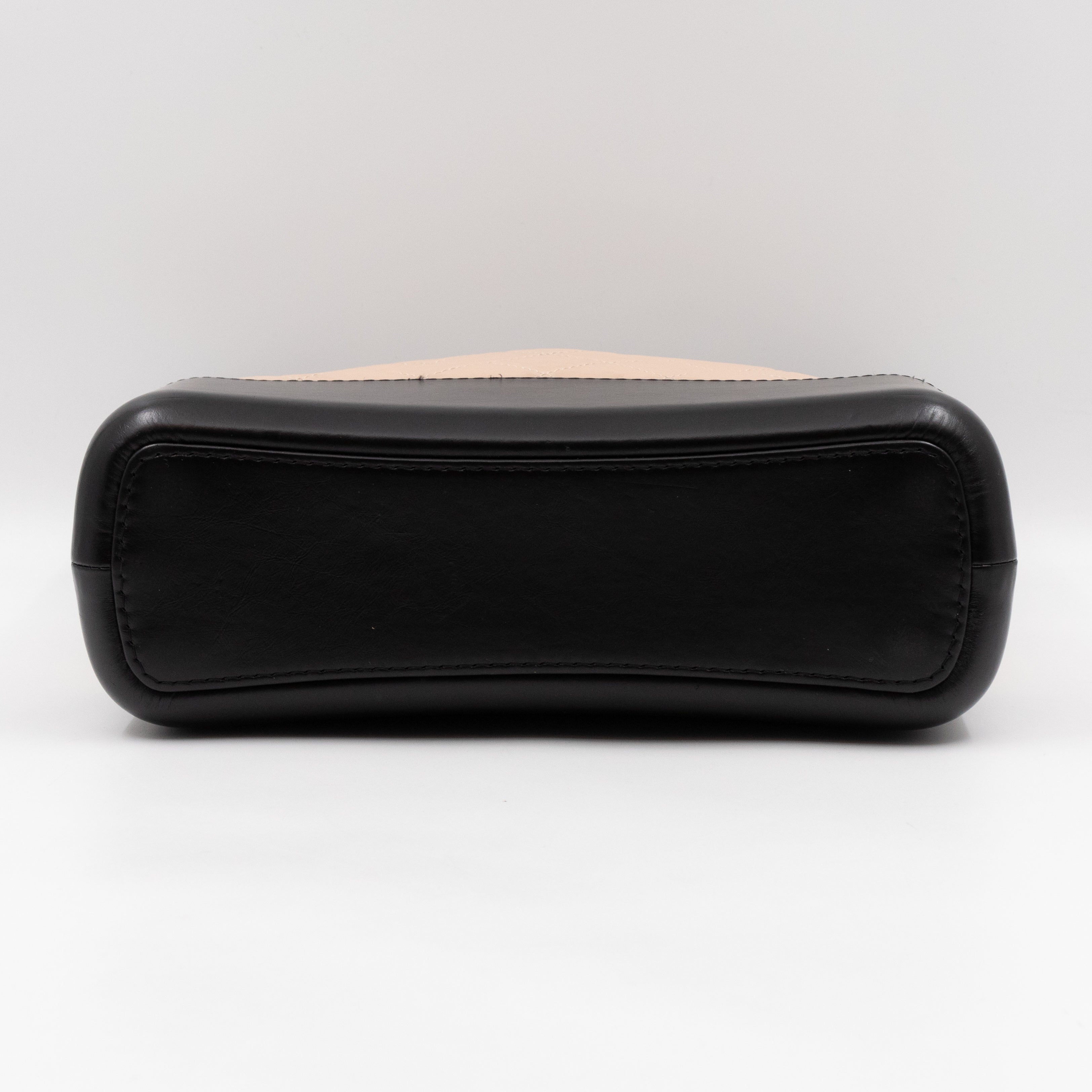 Gabrielle Hobo Large Beige Calfskin Leather