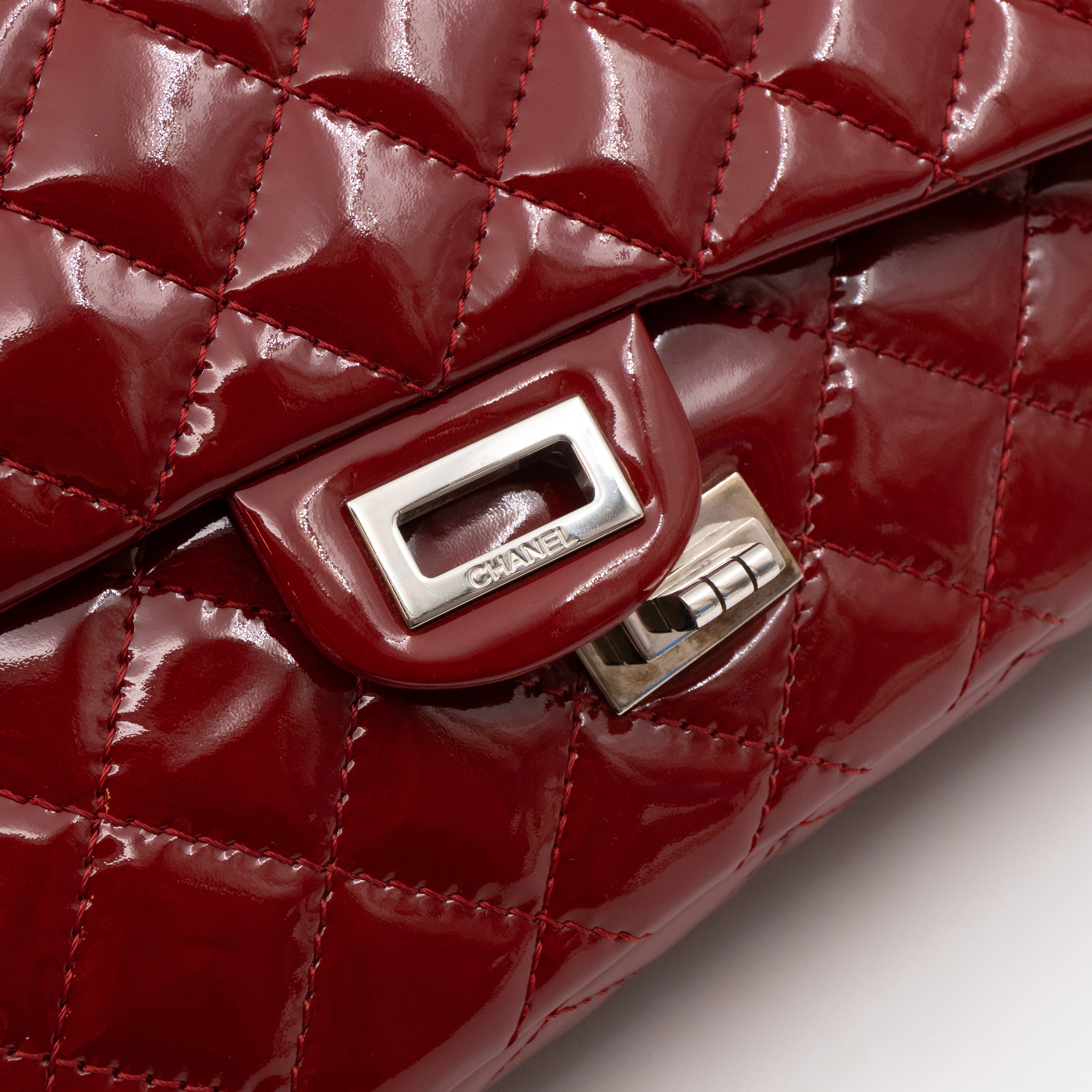 2.55 Reissue 225 Red Patent Leather