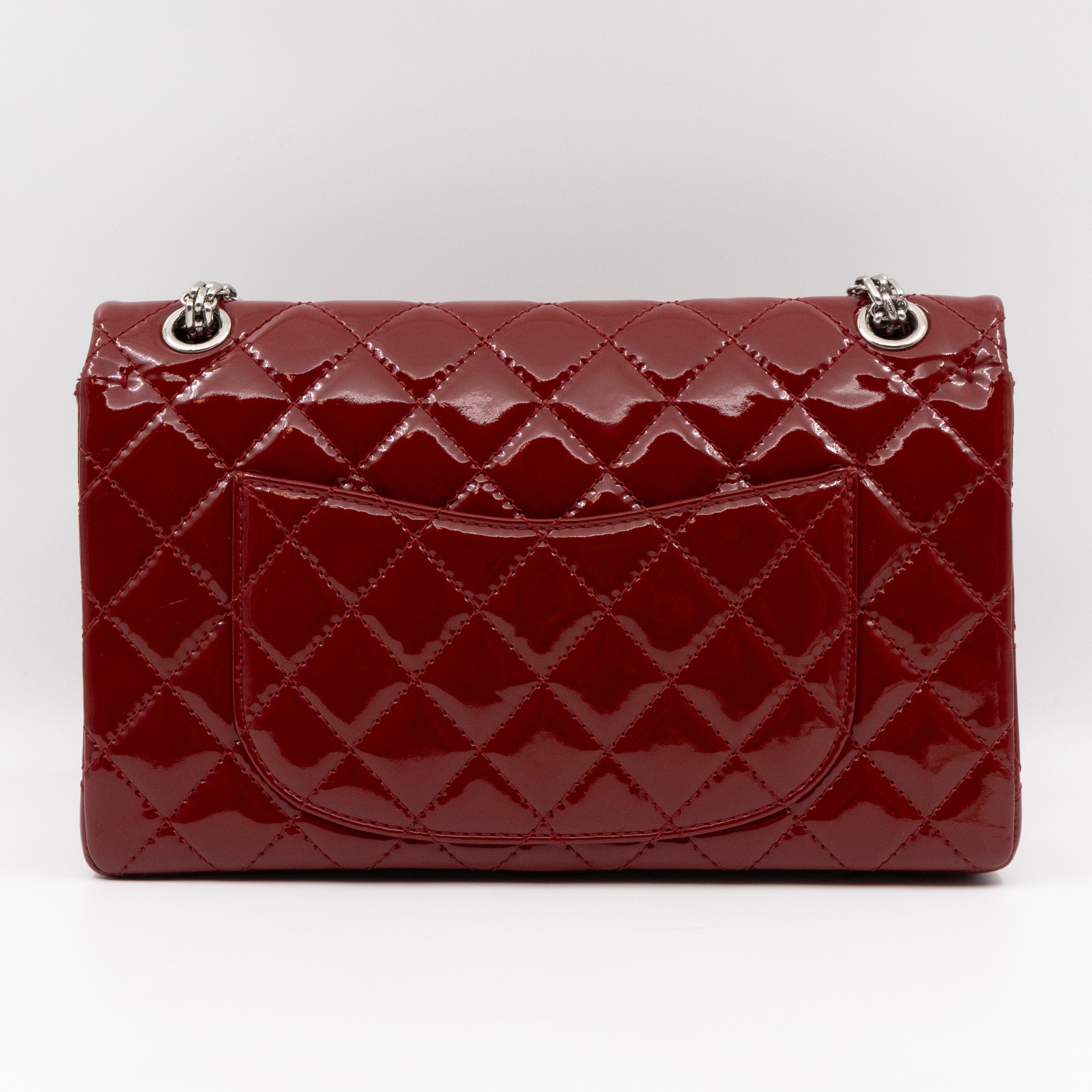 2.55 Reissue 225 Red Patent Leather