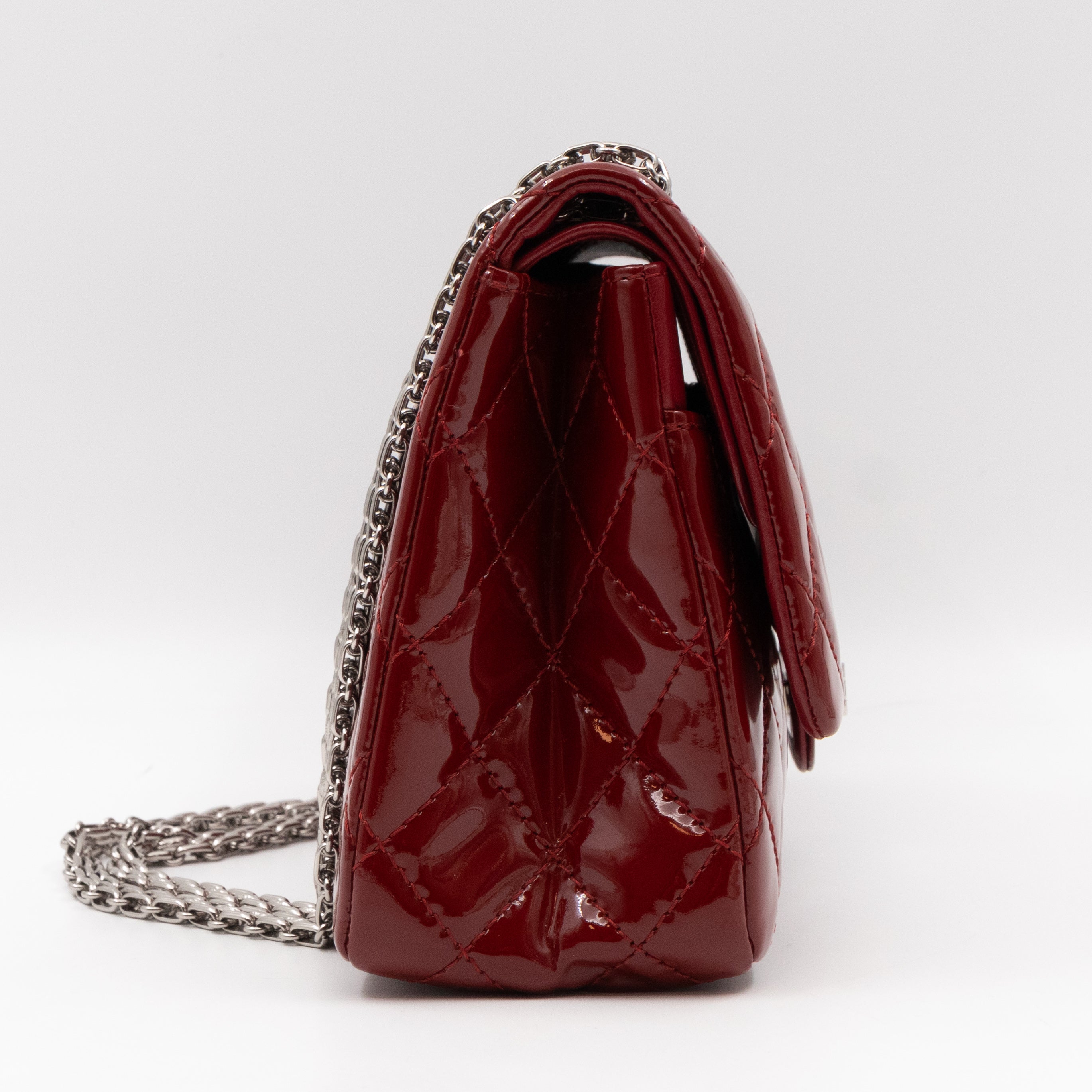 2.55 Reissue 225 Red Patent Leather