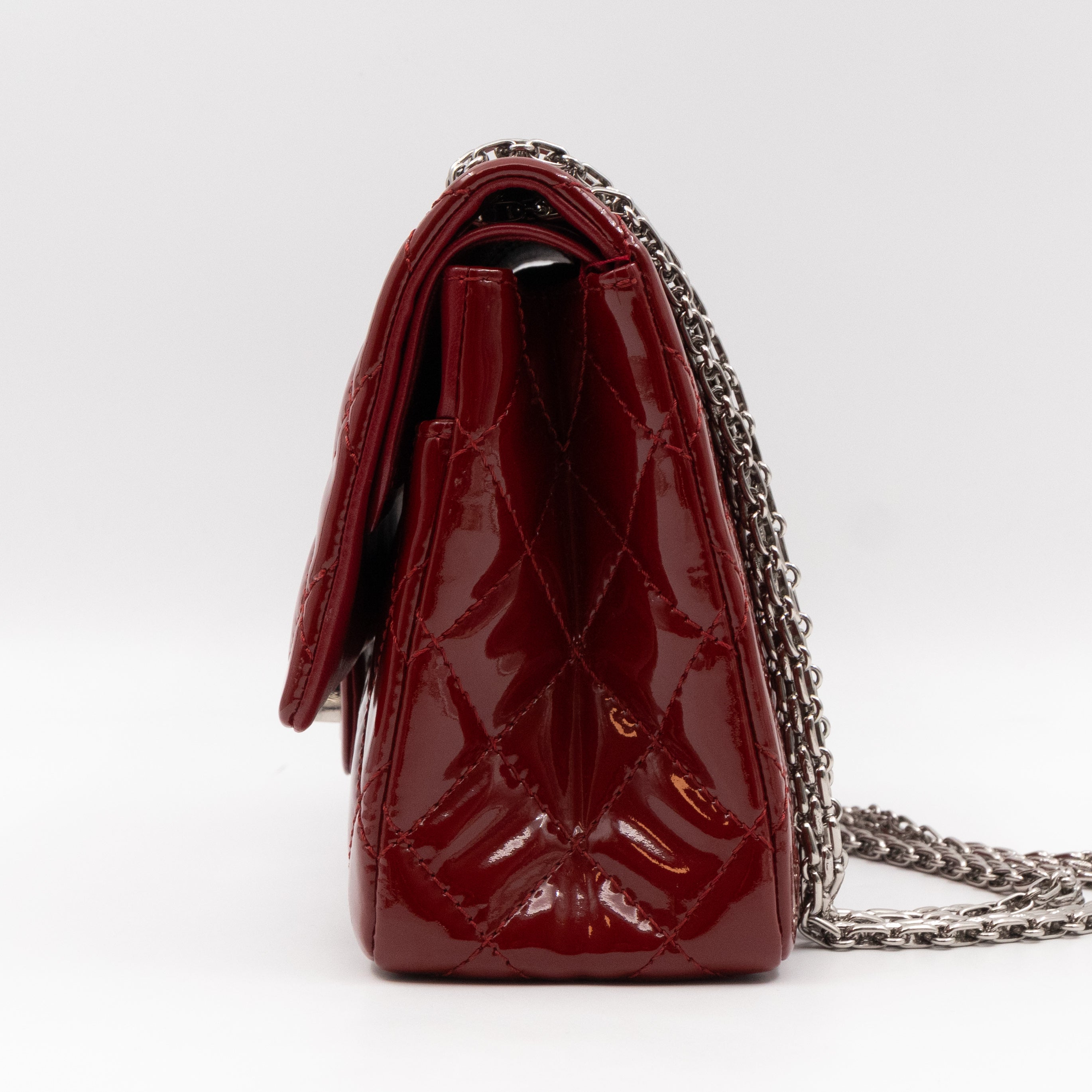 2.55 Reissue 225 Red Patent Leather