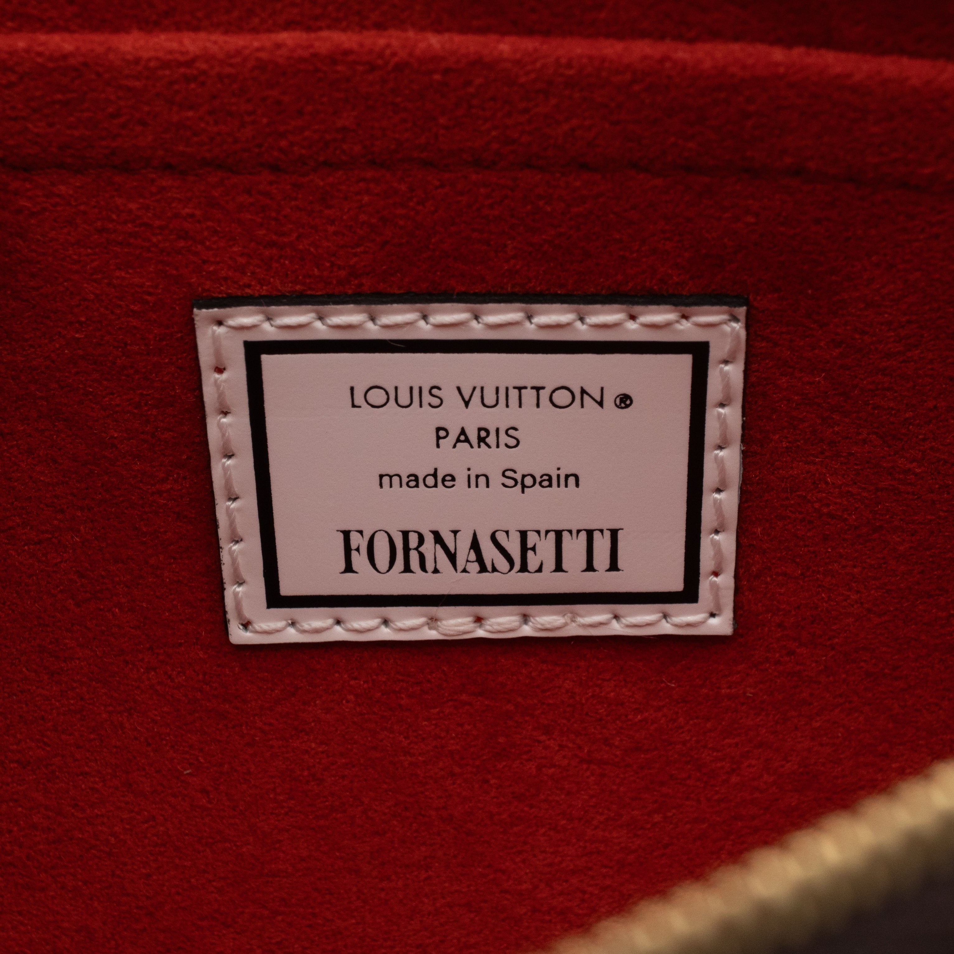 Neverfull Pochette LV x Fornasetti Monogram Cameo