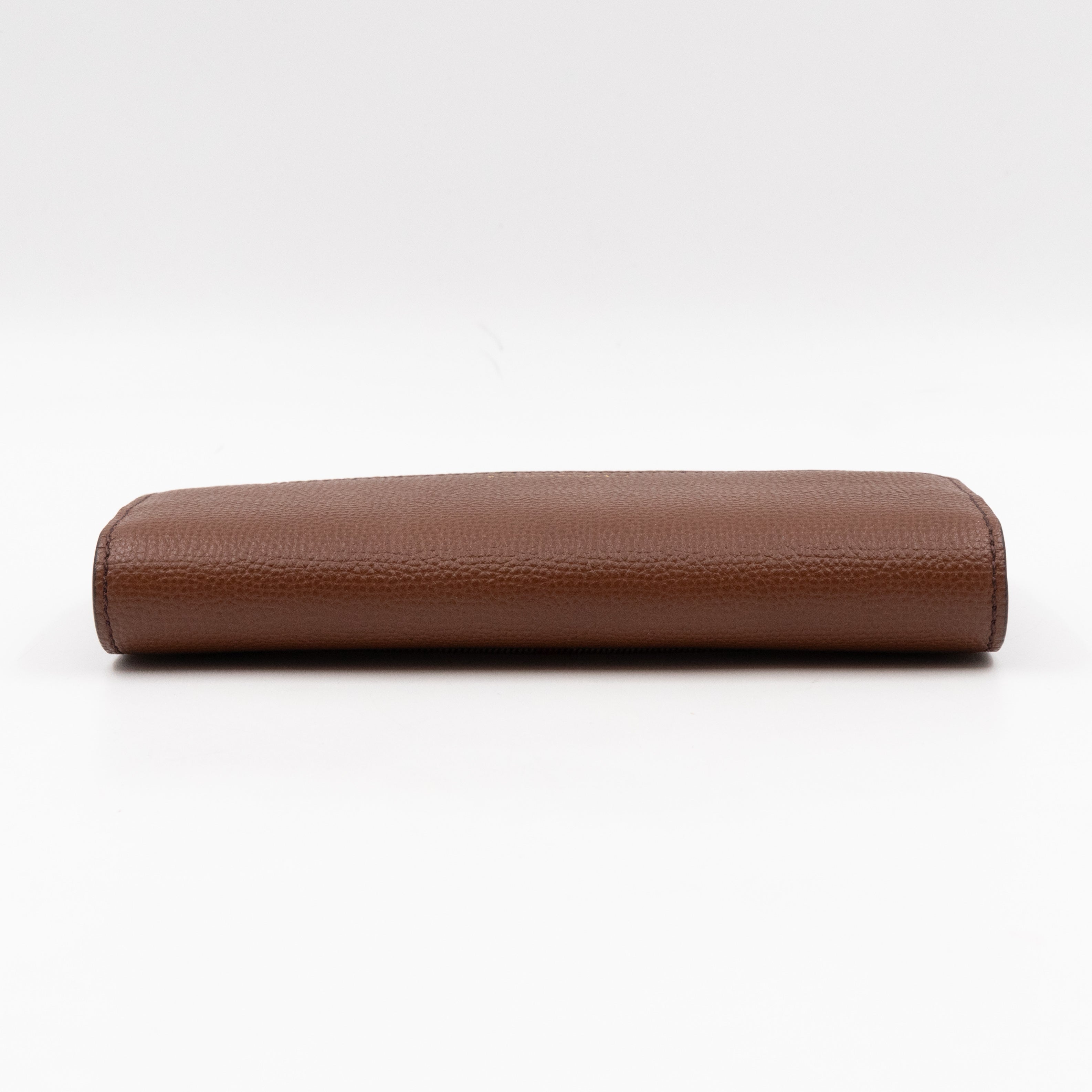 Continental Wallet House Check & Tan Leather